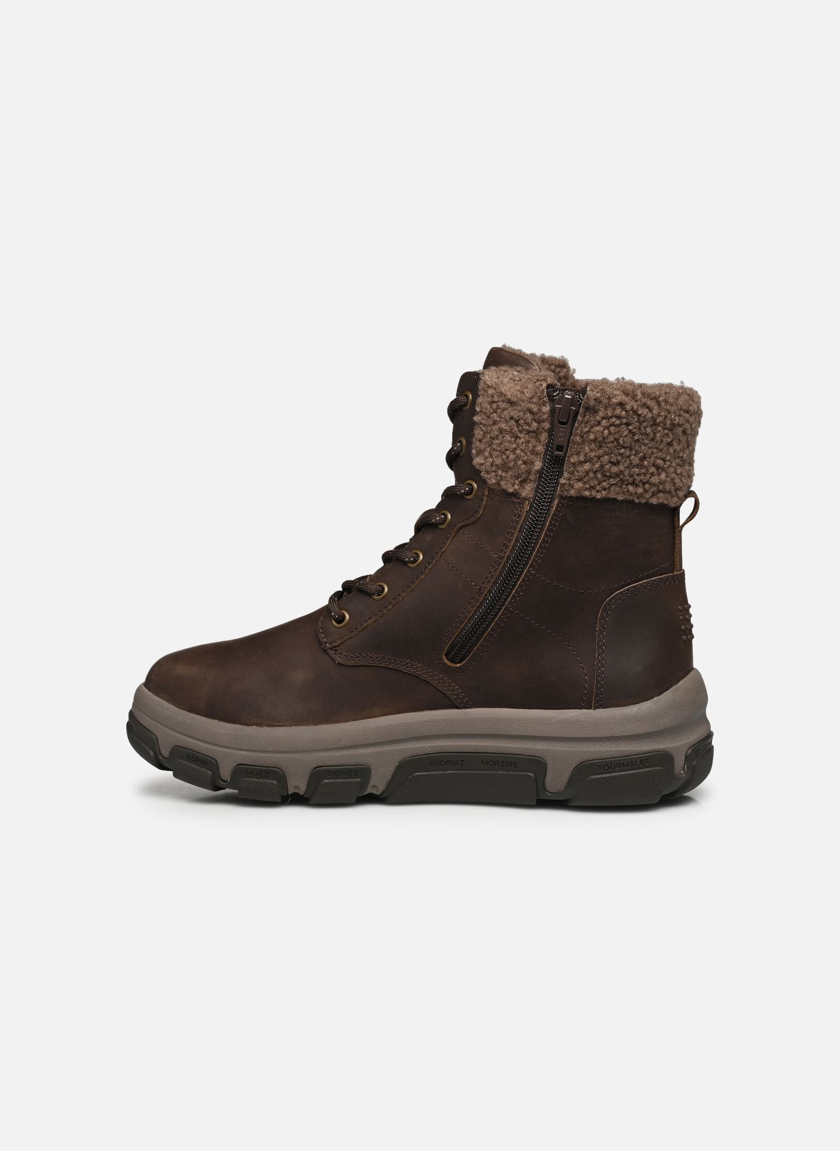 Geschnürte Stiefeletten Melissa damen braun TBS Geschnürte Stiefeletten Melissa damen braun MARRON