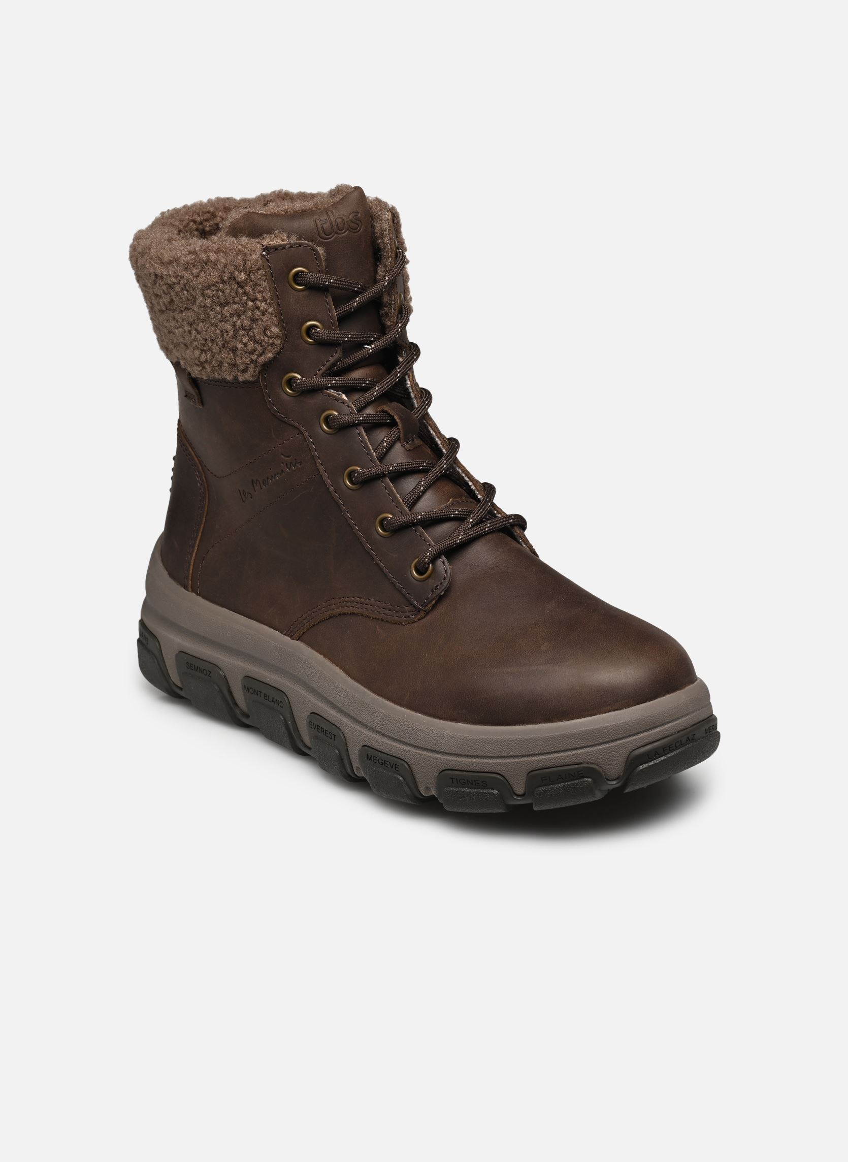 Geschnürte Stiefeletten Melissa damen braun TBS Geschnürte Stiefeletten Melissa damen braun MARRON