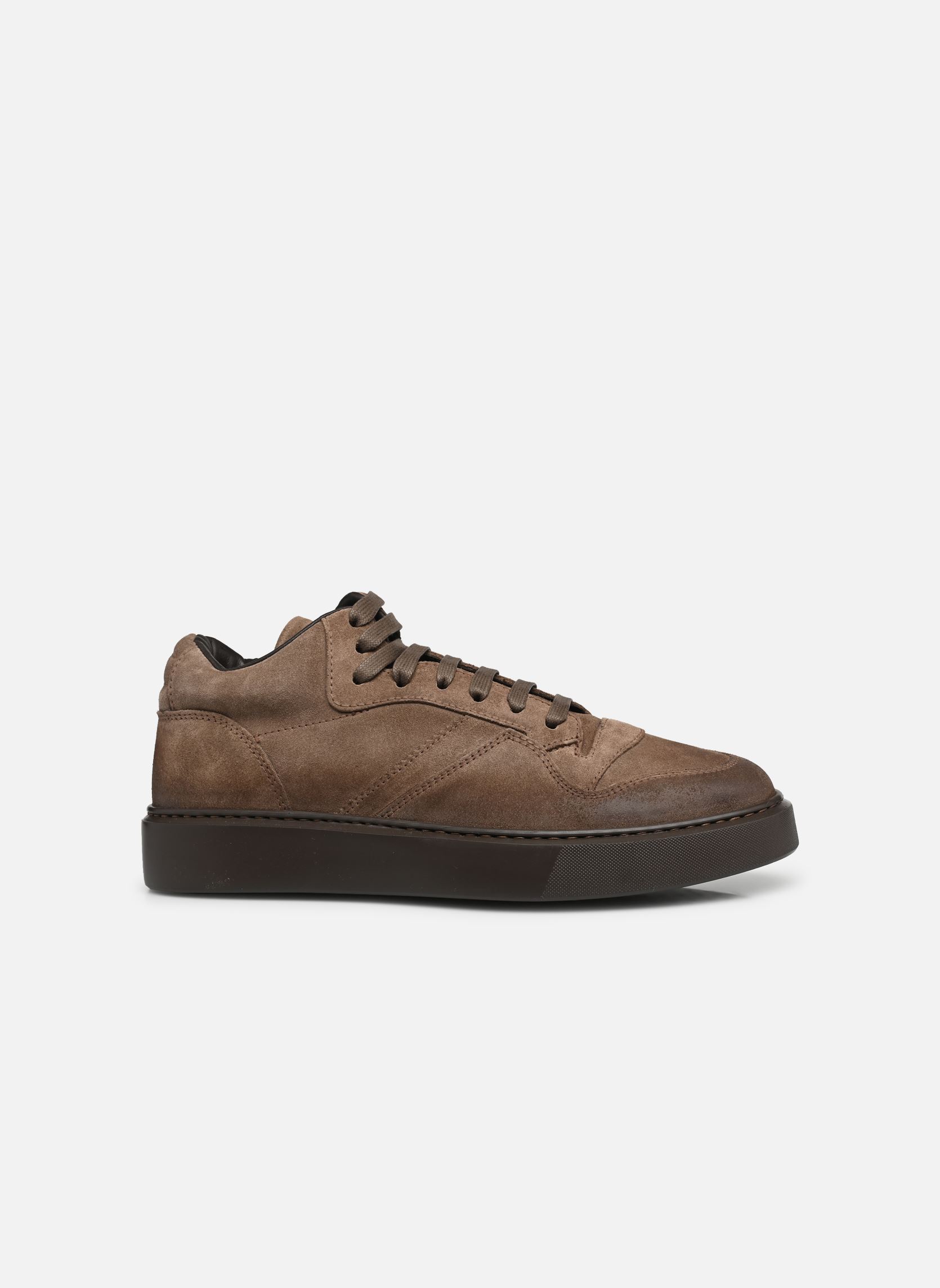 Sneakers alte Hugh uomo marrone Doucal's Sneakers alte Hugh uomo marrone Expressi