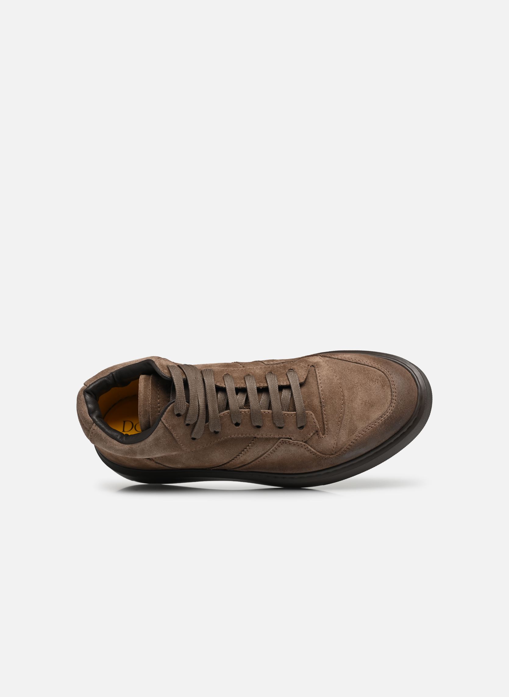 Sneakers alte Hugh uomo marrone Doucal's Sneakers alte Hugh uomo marrone Expressi