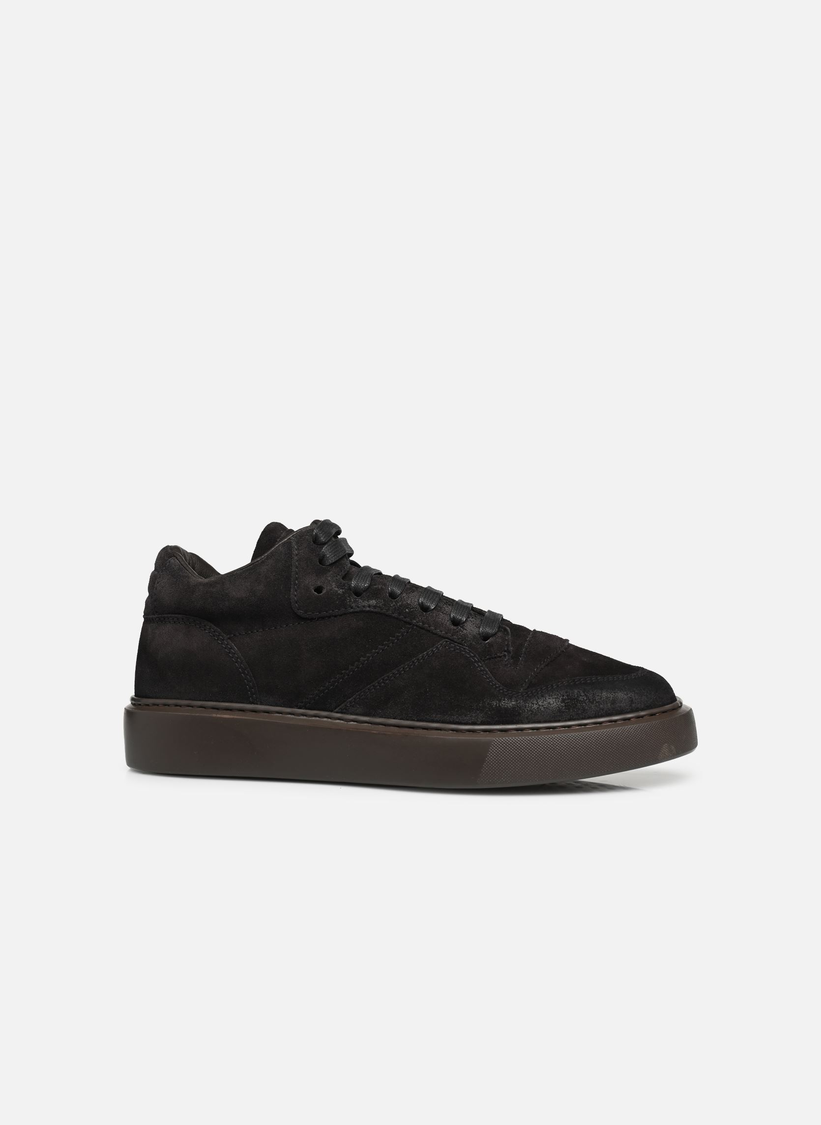 Sneakers alte Hugh uomo marrone Doucal's Sneakers alte Hugh uomo marrone Anthracite