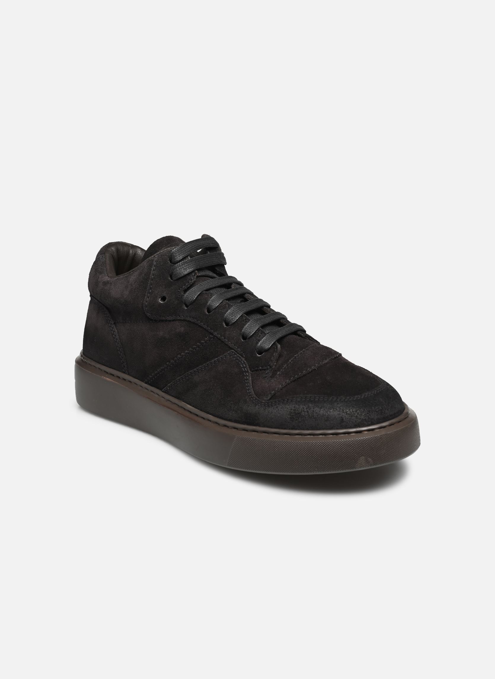 Sneakers alte Hugh uomo marrone Doucal's Sneakers alte Hugh uomo marrone Anthracite