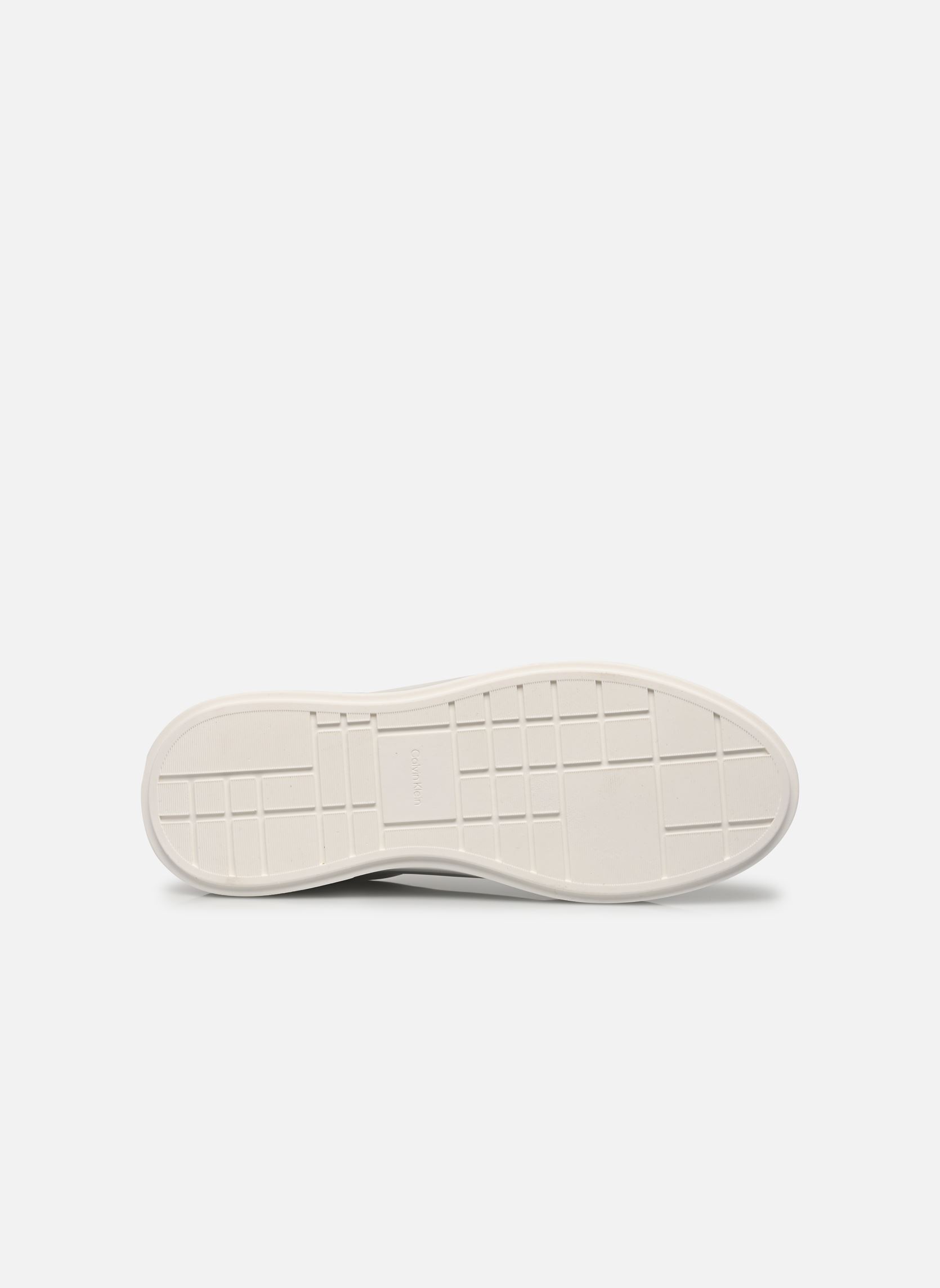 Baskets CHUNKY CUPSOLE LACEUP LTH WN femme blanc Calvin Klein Baskets CHUNKY CUPSOLE LACEUP LTH WN femme blanc BRIGHT WHITE/TUSCANY/CHATEAU