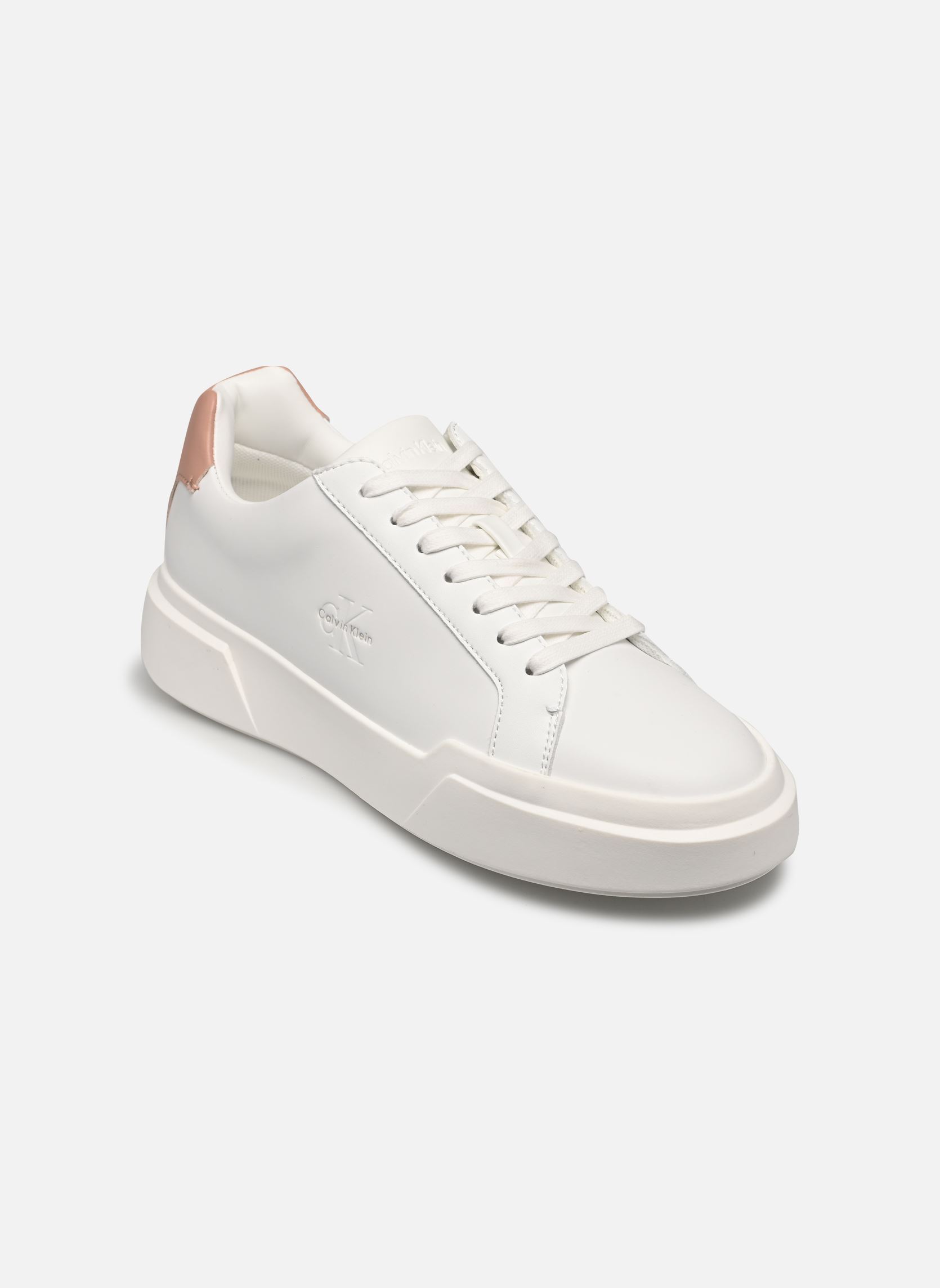 Baskets Calvin Klein CHUNKY CUPSOLE LACEUP LTH WN pour Femme - vue 2