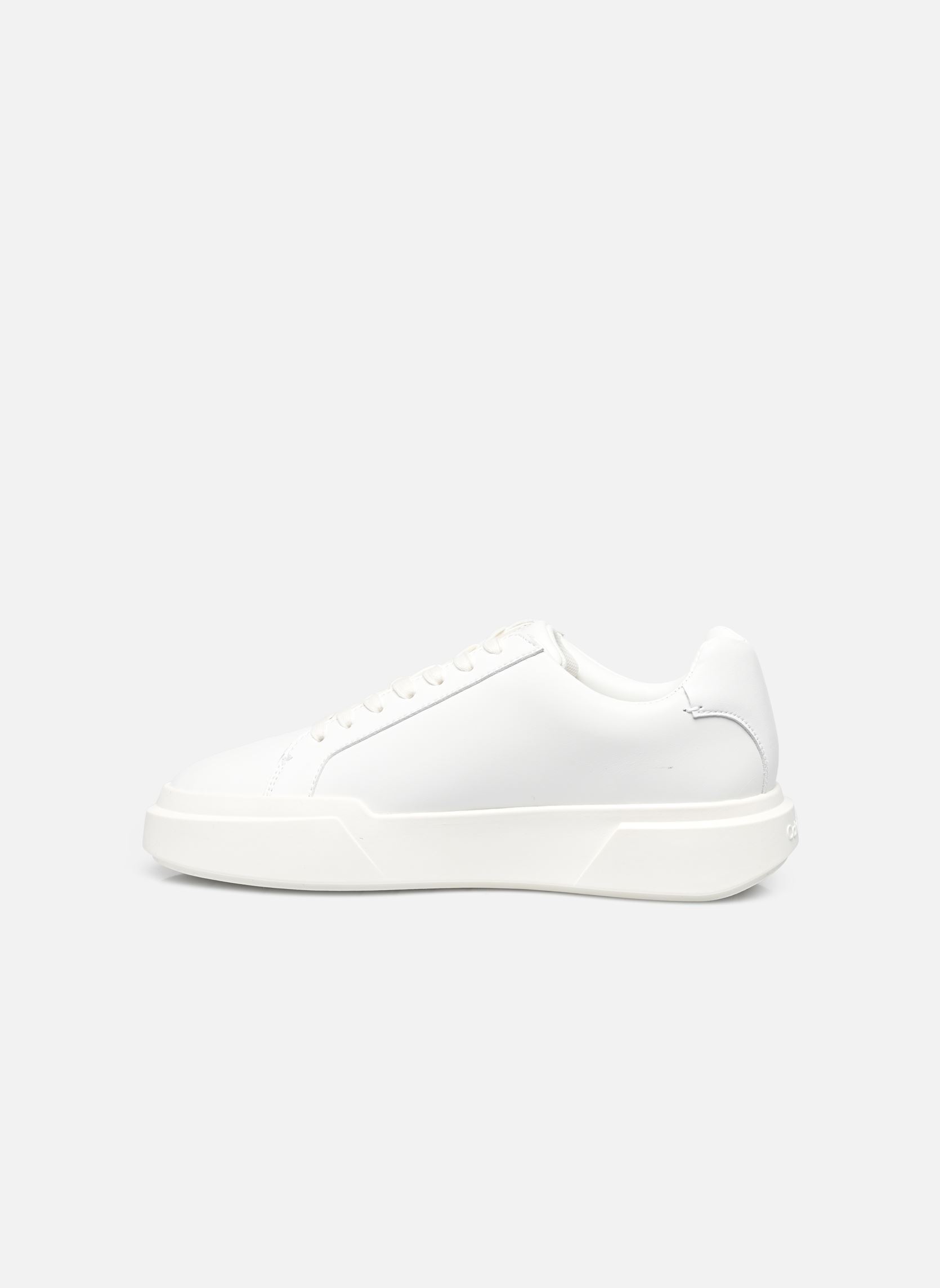 Baskets CHUNKY CUPSOLE LACEUP LTH WN femme blanc Calvin Klein Baskets CHUNKY CUPSOLE LACEUP LTH WN femme blanc TRIPLE BRIGHT WHITE