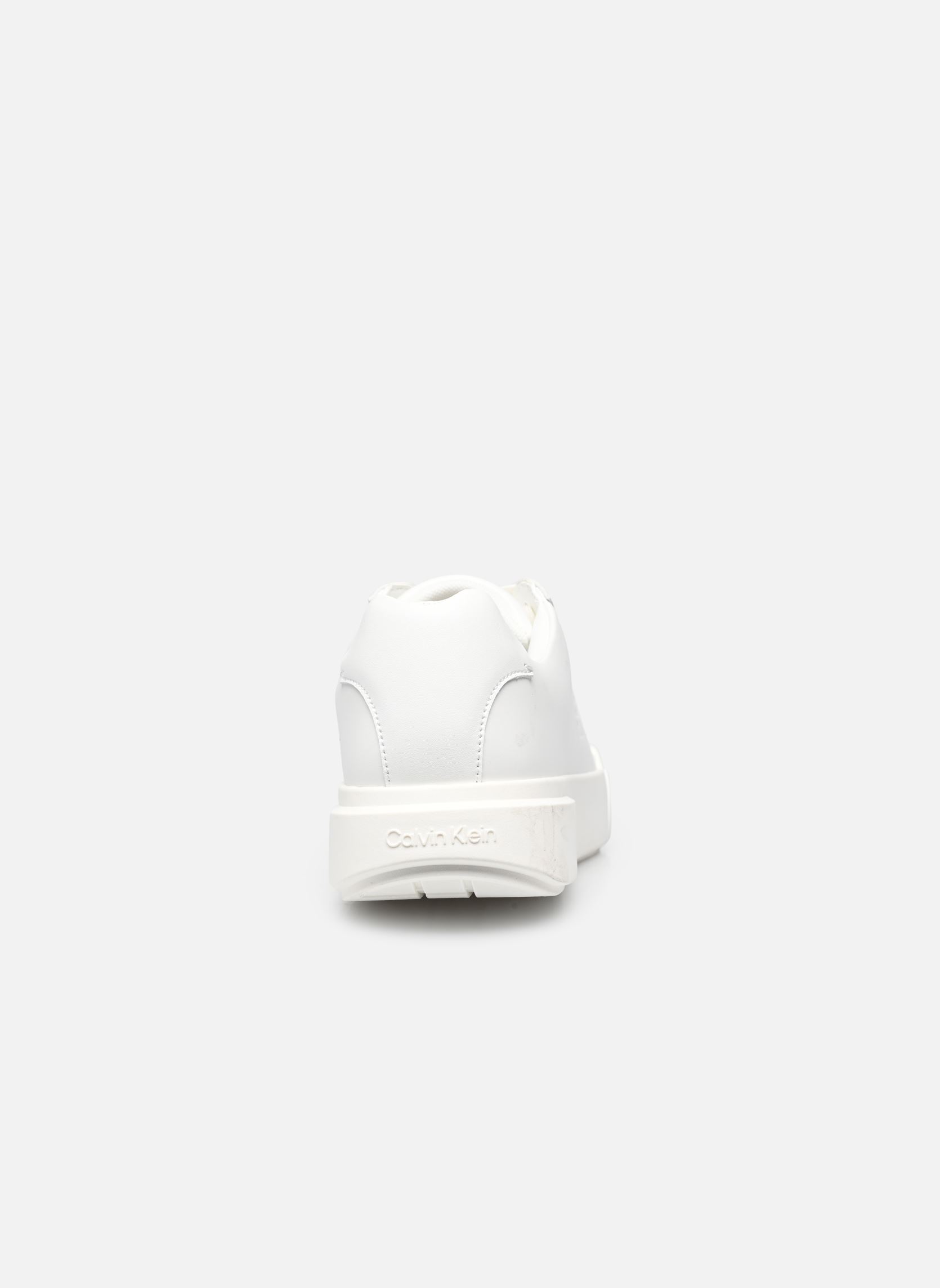 Baskets CHUNKY CUPSOLE LACEUP LTH WN femme blanc Calvin Klein Baskets CHUNKY CUPSOLE LACEUP LTH WN femme blanc TRIPLE BRIGHT WHITE