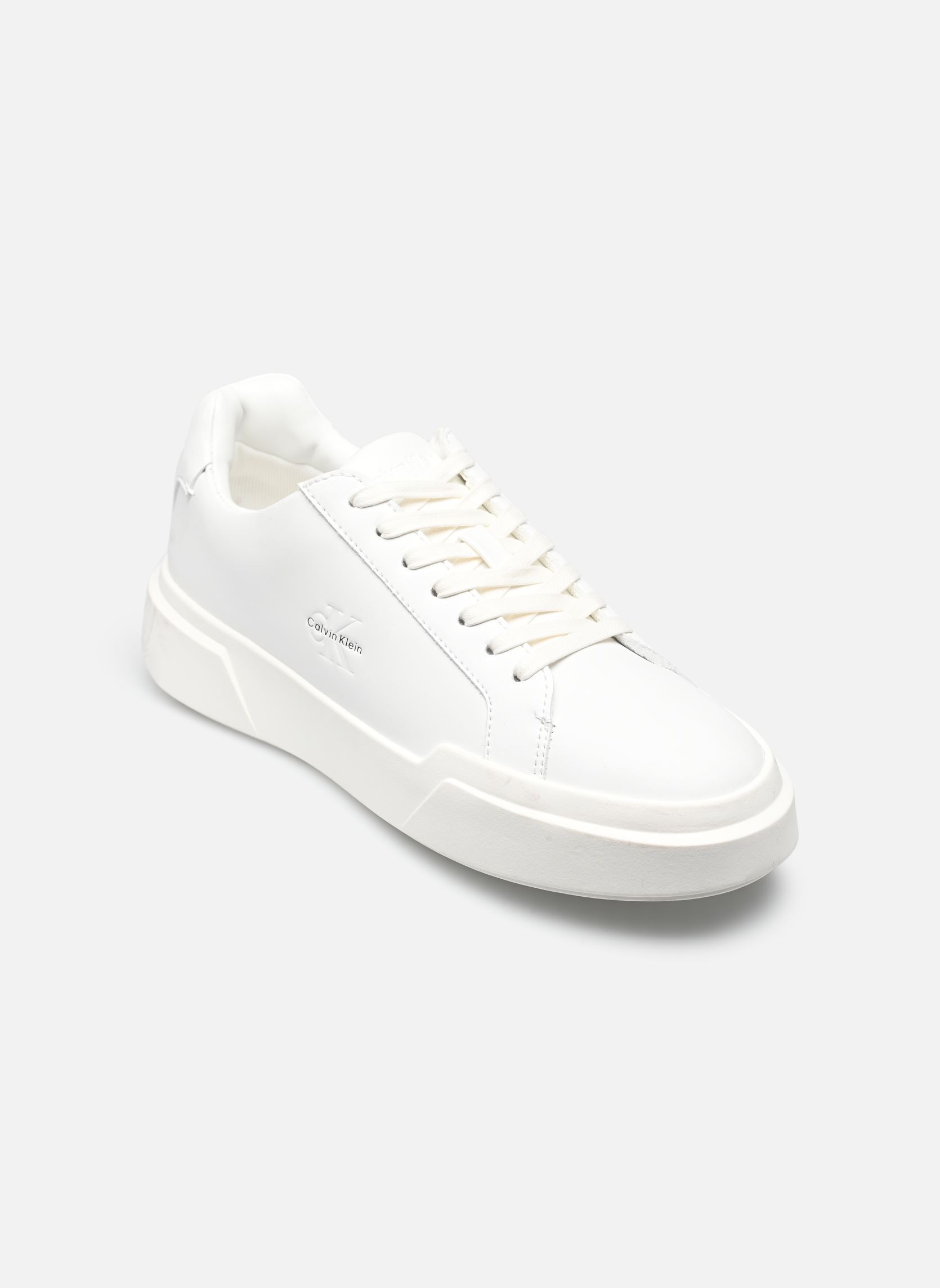 Baskets Calvin Klein CHUNKY CUPSOLE LACEUP LTH WN pour Femme - vue 3