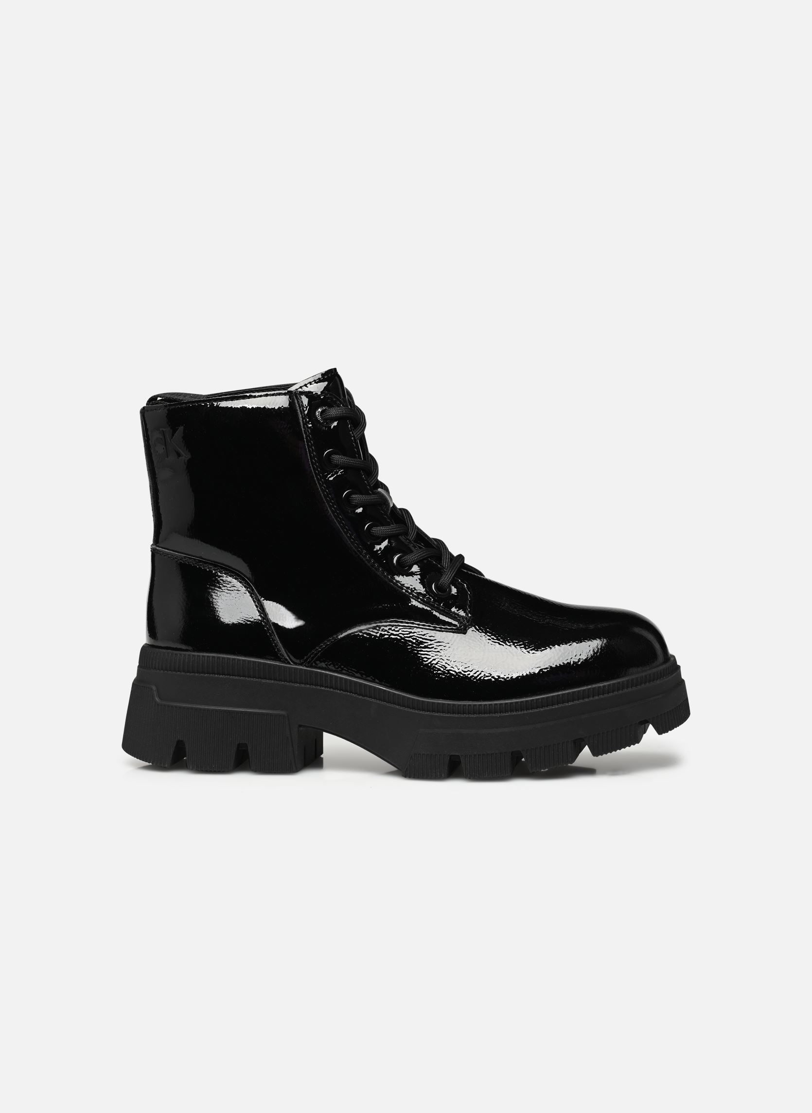 Bottines à lacets CHUNKY COMBAT LACEUP BOOT WN femme noir Calvin Klein Bottines à lacets CHUNKY COMBAT LACEUP BOOT WN femme noir TRIPLE BLACK