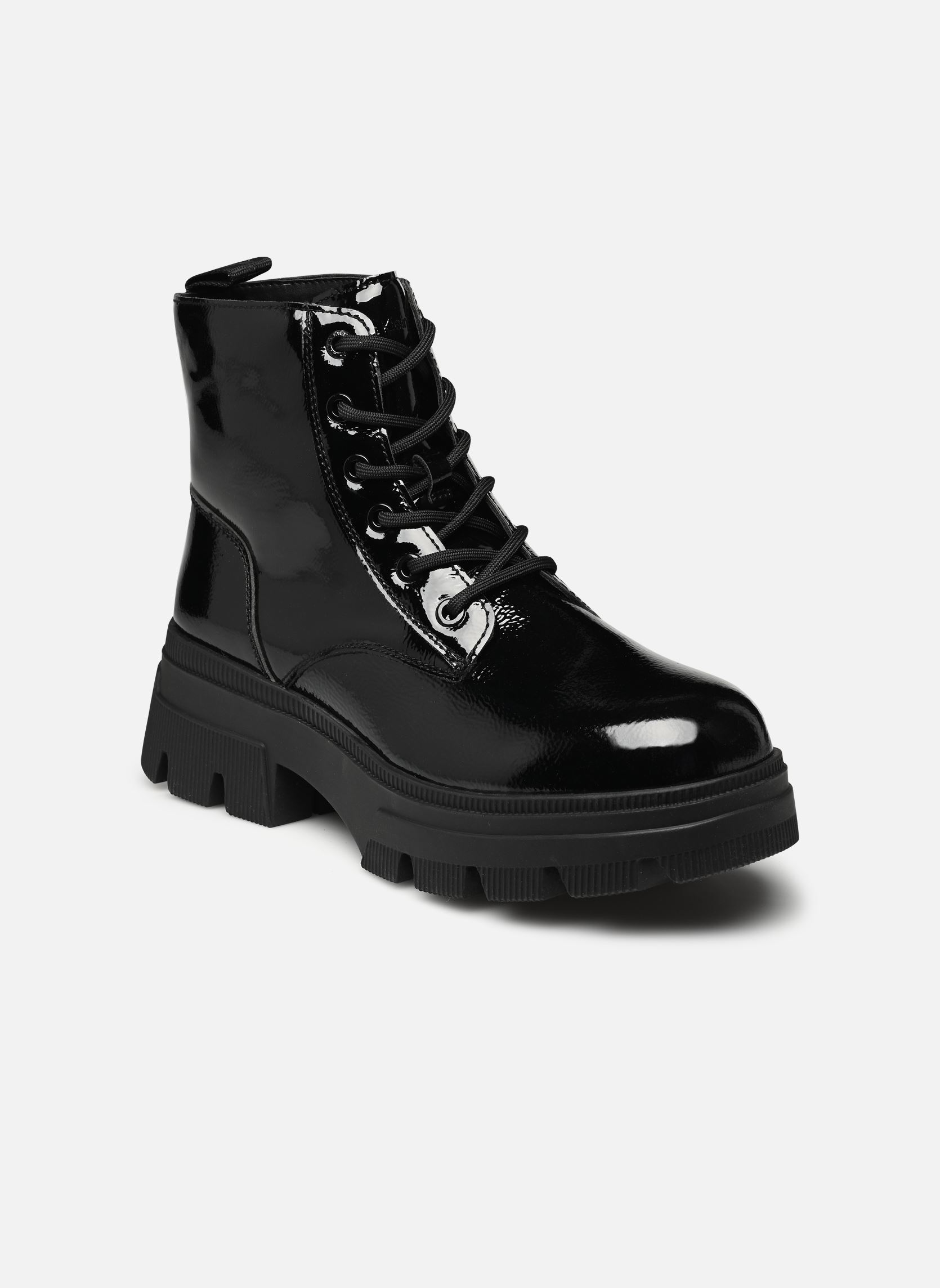 Bottines à lacets CHUNKY COMBAT LACEUP BOOT WN femme noir Calvin Klein Bottines à lacets CHUNKY COMBAT LACEUP BOOT WN femme noir TRIPLE BLACK