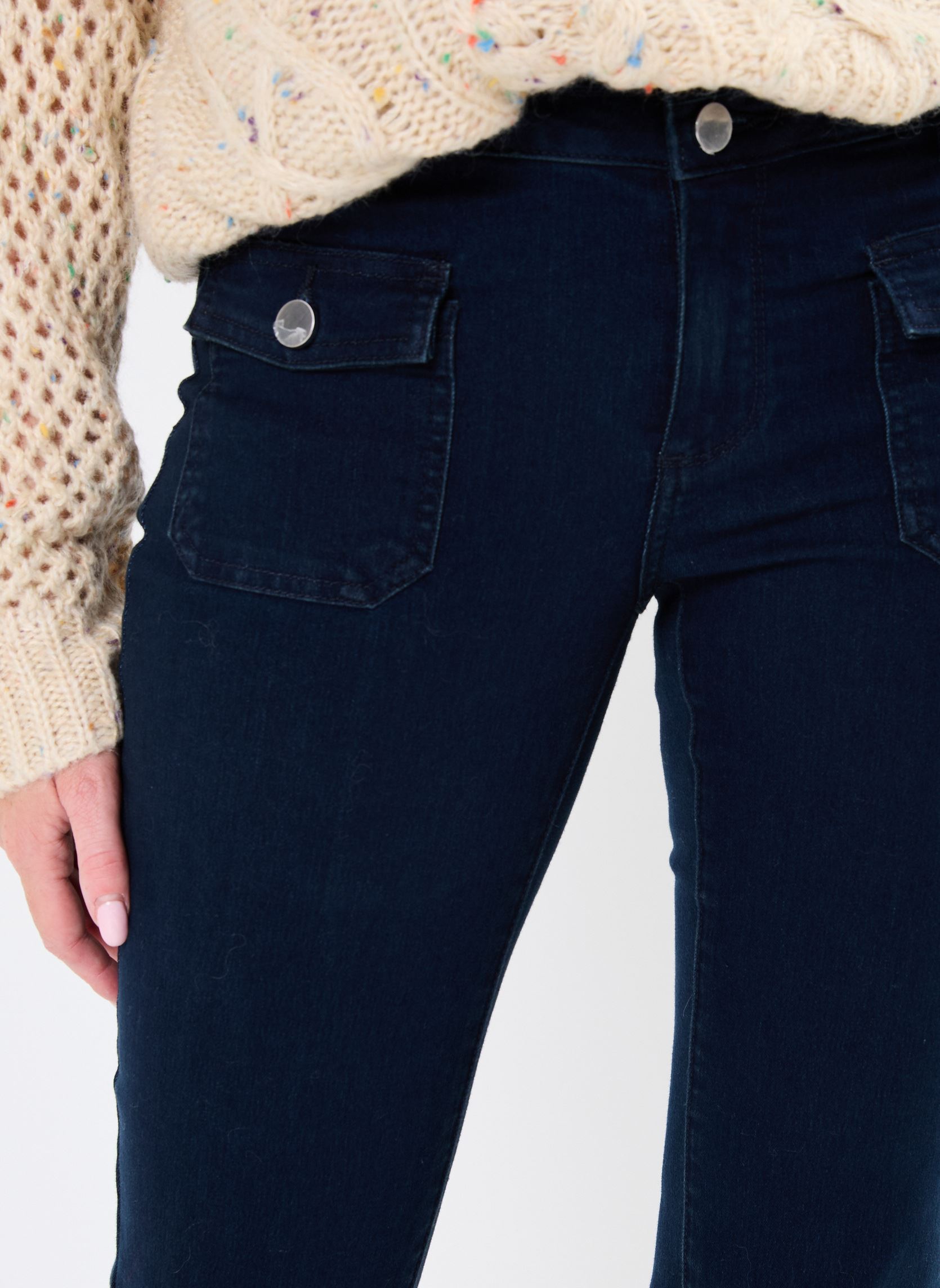 Flared jeans PARMA dames blauw Georgia Rose Flared jeans PARMA dames blauw BRUT