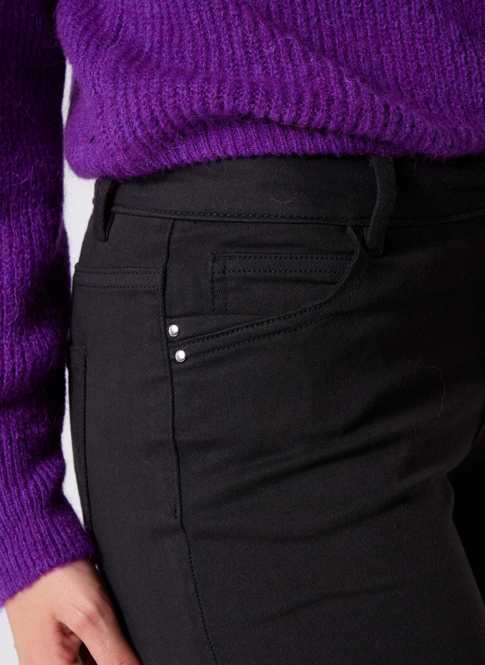 Jeans slim e skinny PORTO donna nero Georgia Rose Jeans slim e skinny PORTO donna nero NOIR