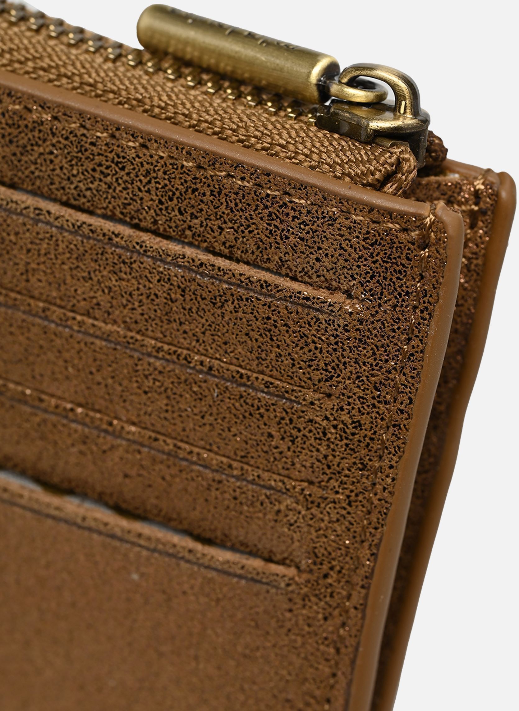Porte-monnaies ROLAE X femme or et bronze Mila Louise Porte-monnaies ROLAE X femme or et bronze OCRE DARK