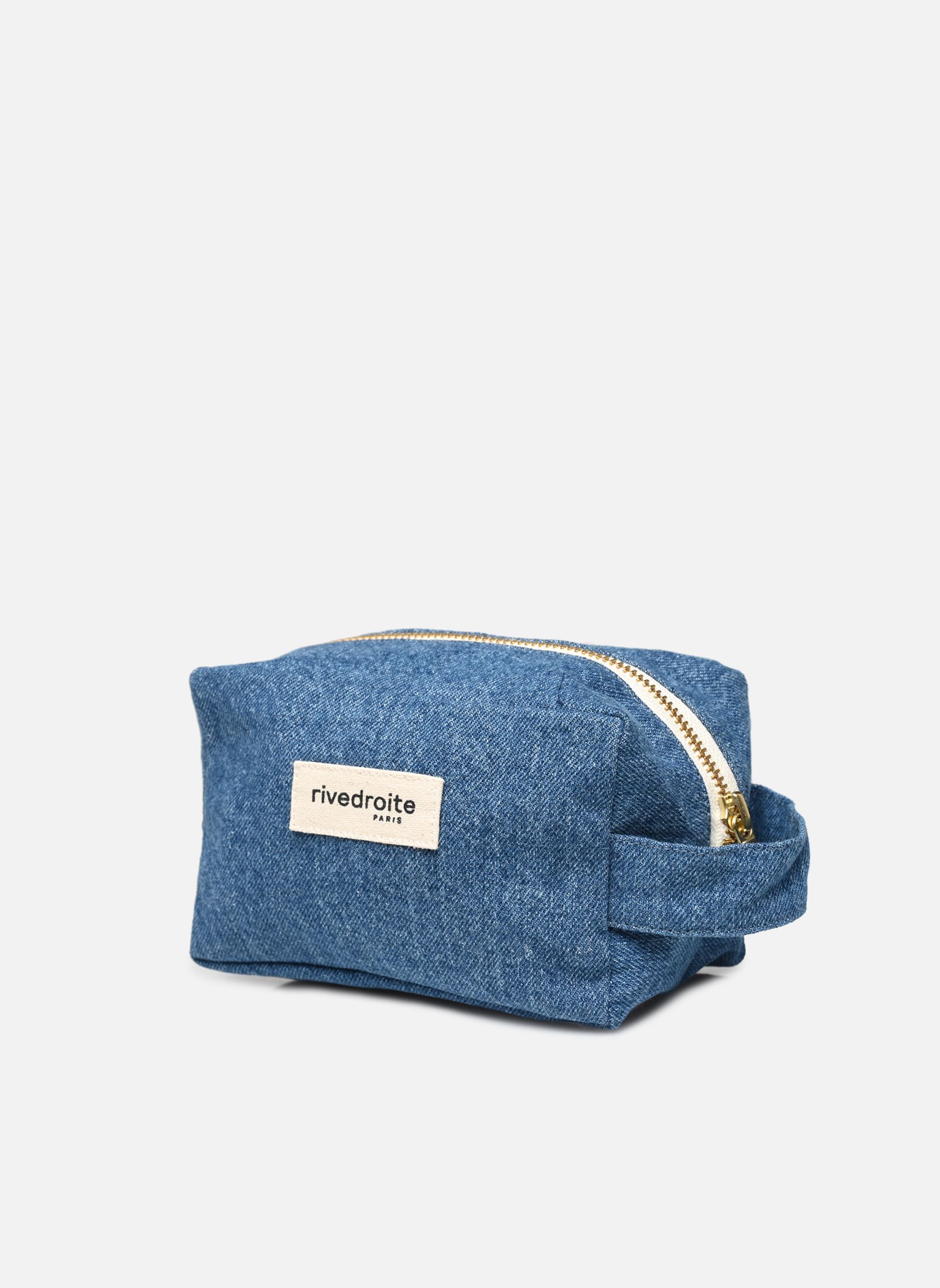 Pochettes Tournelles femme bleu RIVE DROITE PARIS Pochettes Tournelles femme bleu Stone Washed Denim