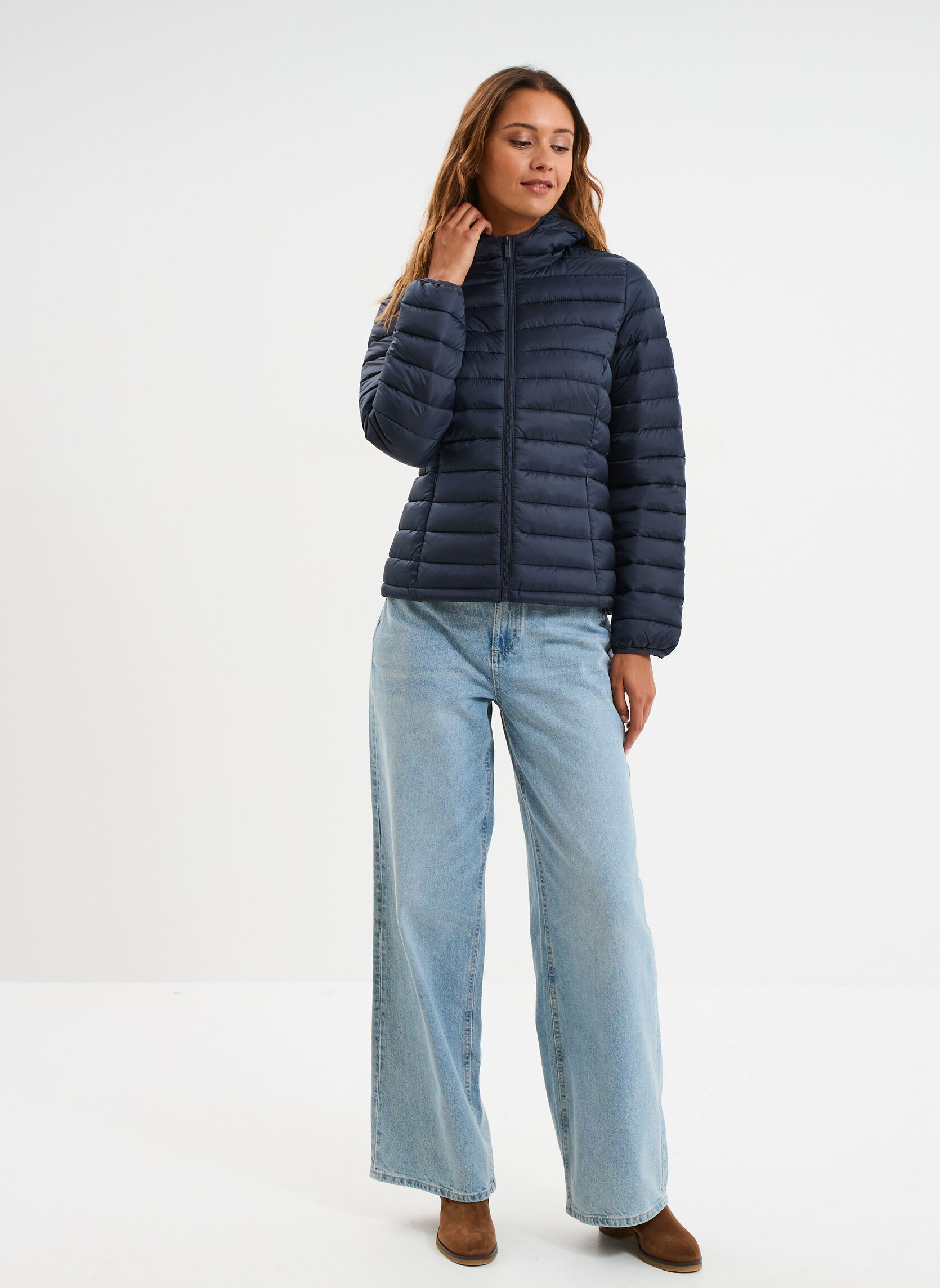 Doudounes CRE3_COCOON femme bleu CREEKS Doudounes CRE3_COCOON femme bleu Bleu foncé
