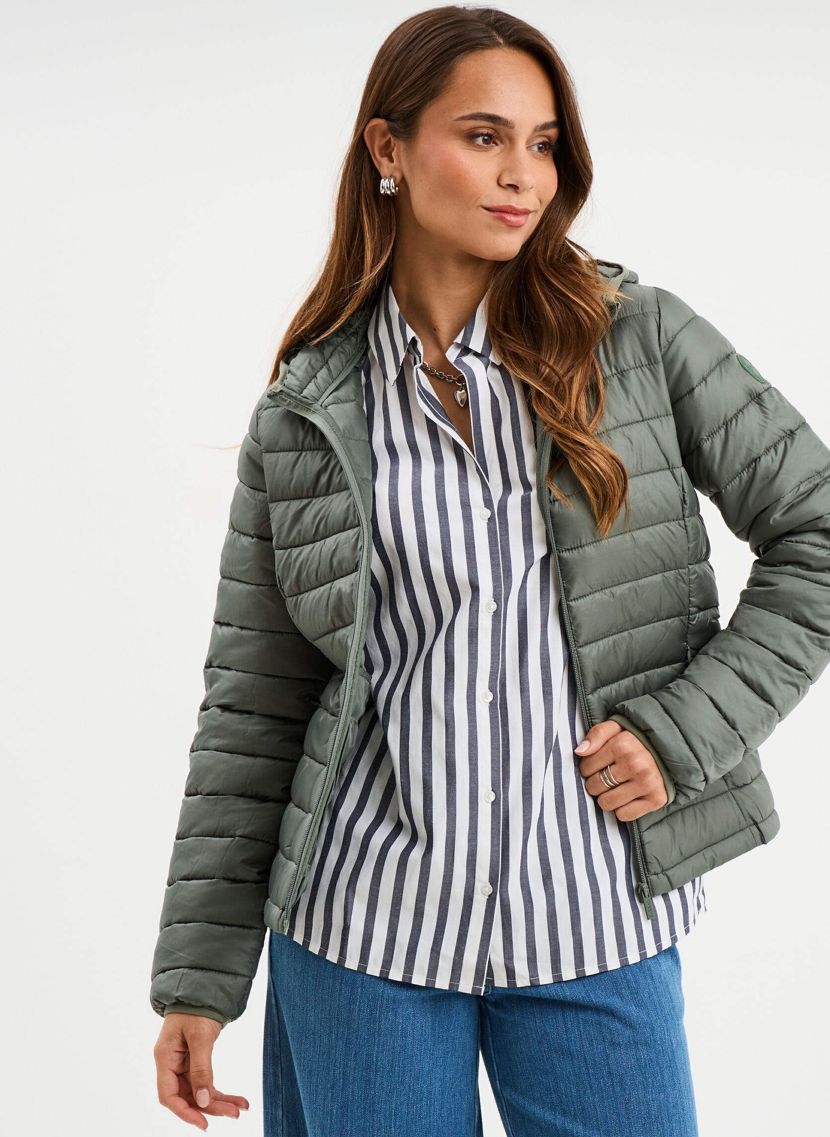 Doudounes CRE3_COCOON femme vert CREEKS Doudounes CRE3_COCOON femme vert Vert olive