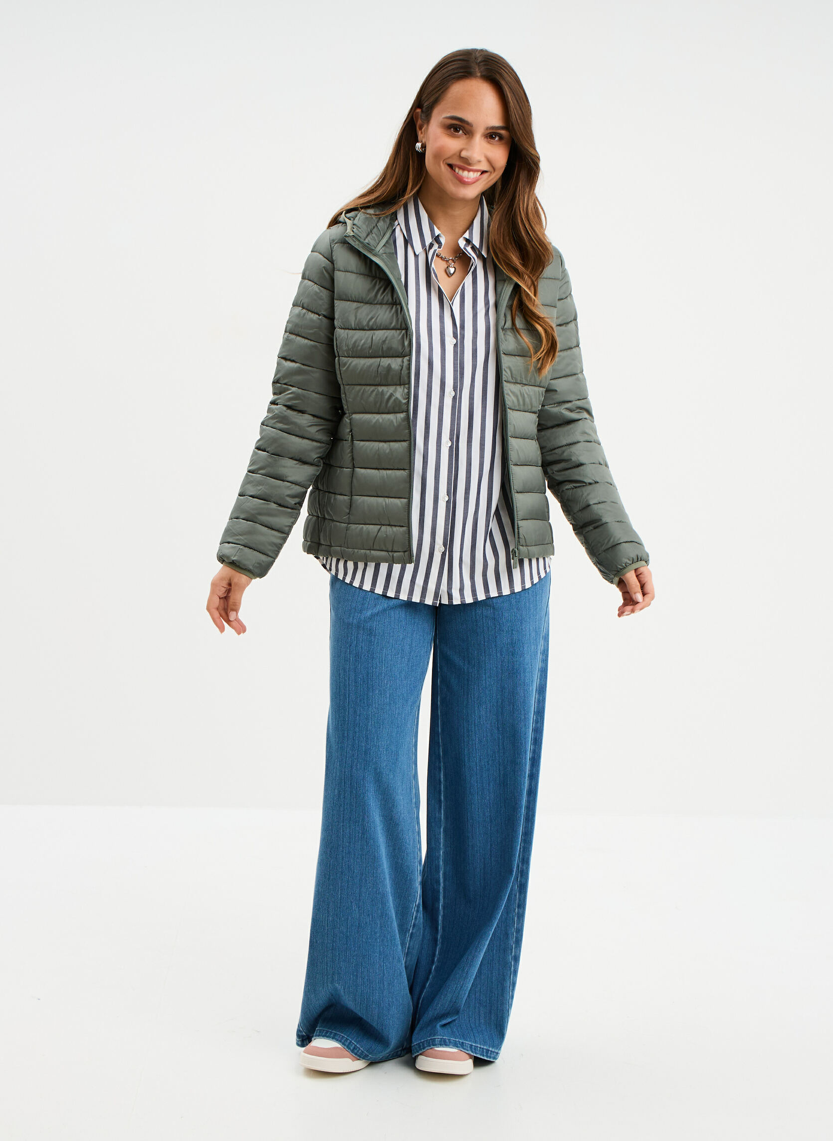 Doudounes CRE3_COCOON femme vert CREEKS Doudounes CRE3_COCOON femme vert Vert olive