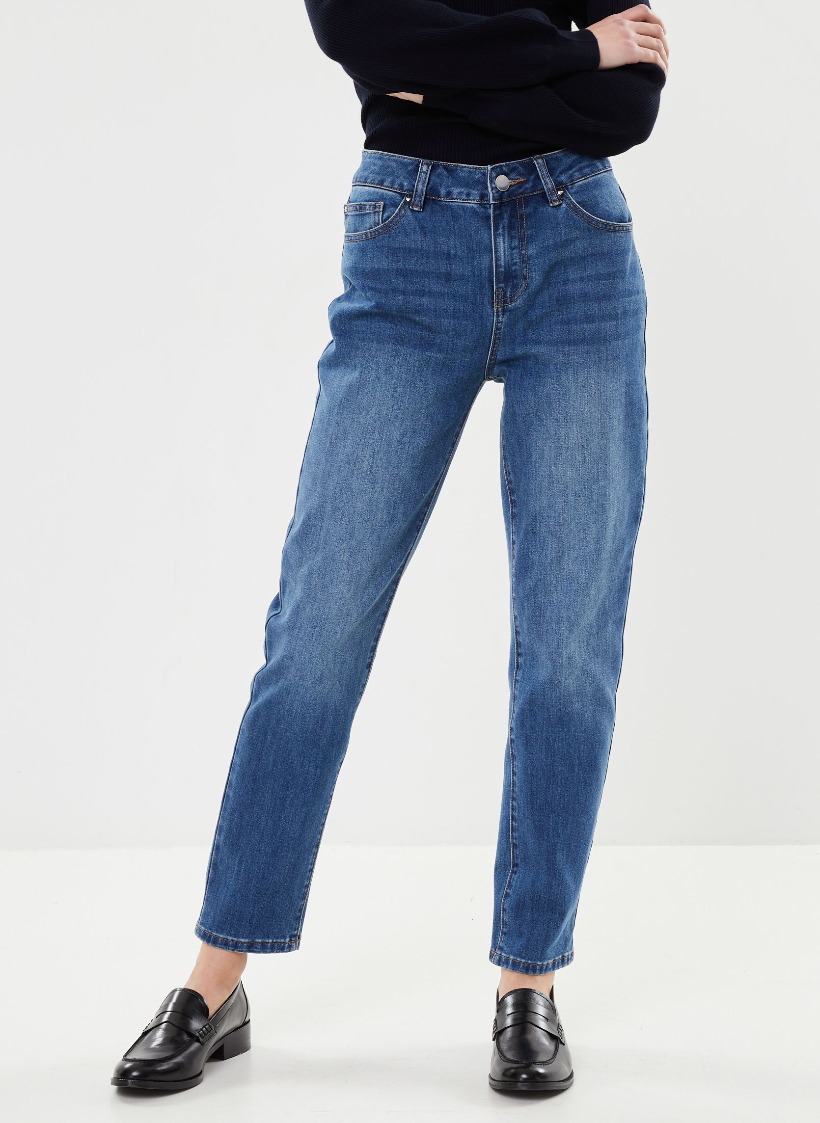 Rechte jeans / Straight Leg Jeans PAULLA dames blauw Georgia Rose Rechte jeans / Straight Leg Jeans PAULLA dames blauw Stone