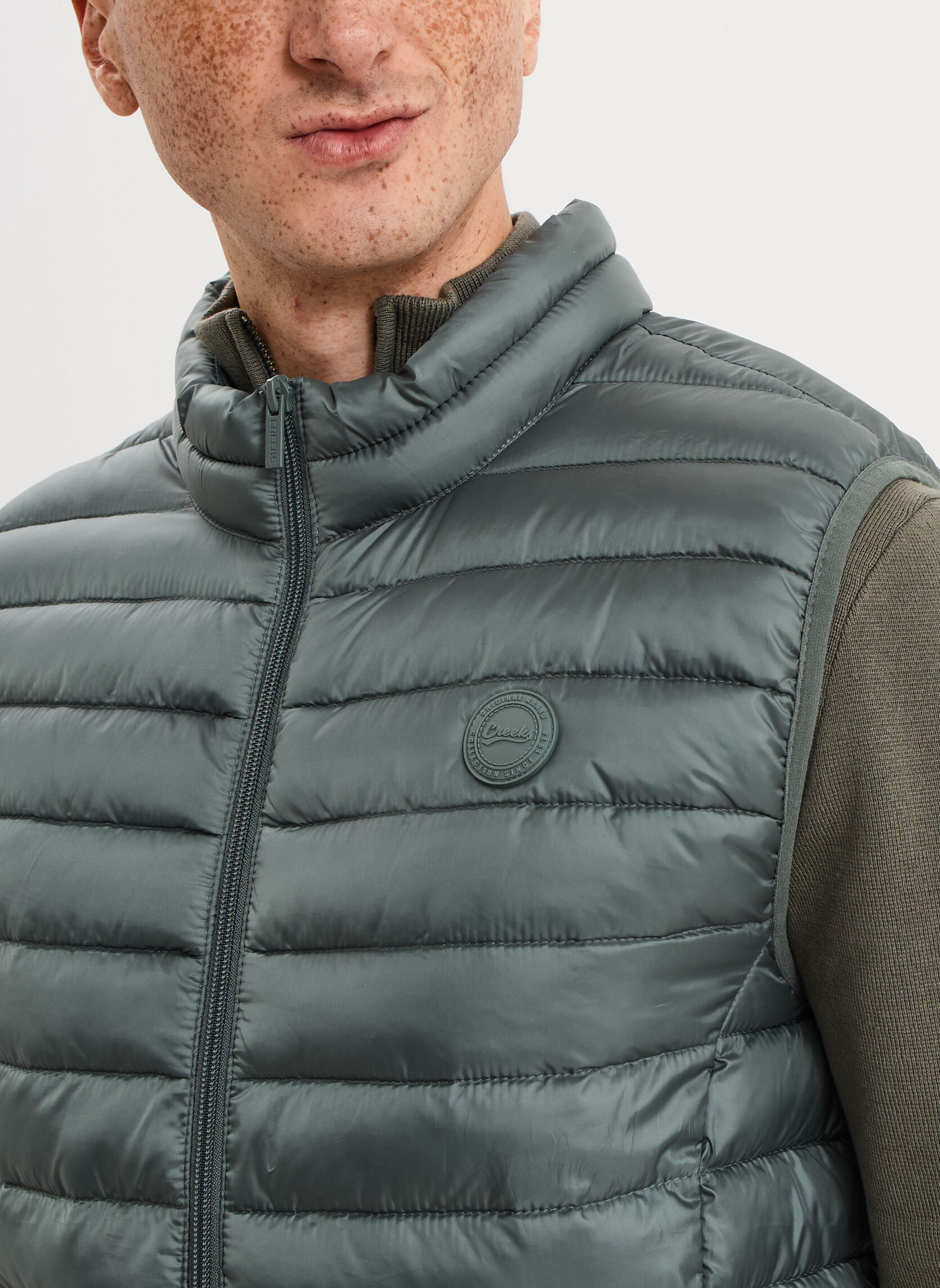 Doudounes sans manches CRE1COCOONSM homme vert CREEKS Doudounes sans manches CRE1COCOONSM homme vert Vert emeraude