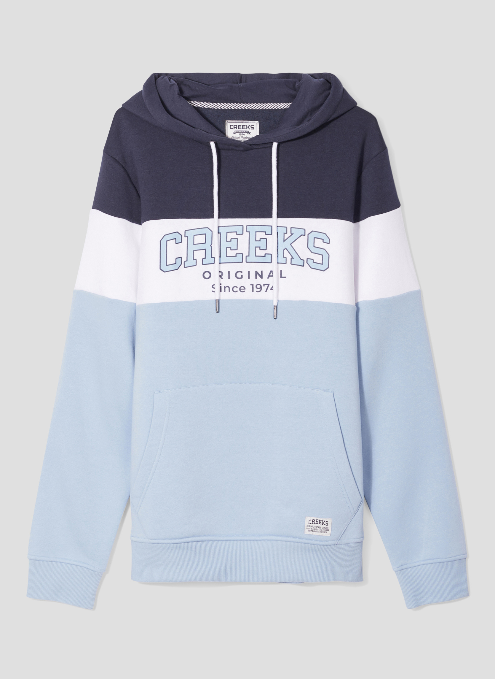 Sweats à capuche CRE1GEORGES_ORIGINCIEL homme bleu CREEKS Sweats à capuche CRE1GEORGES_ORIGINCIEL homme bleu Bleu