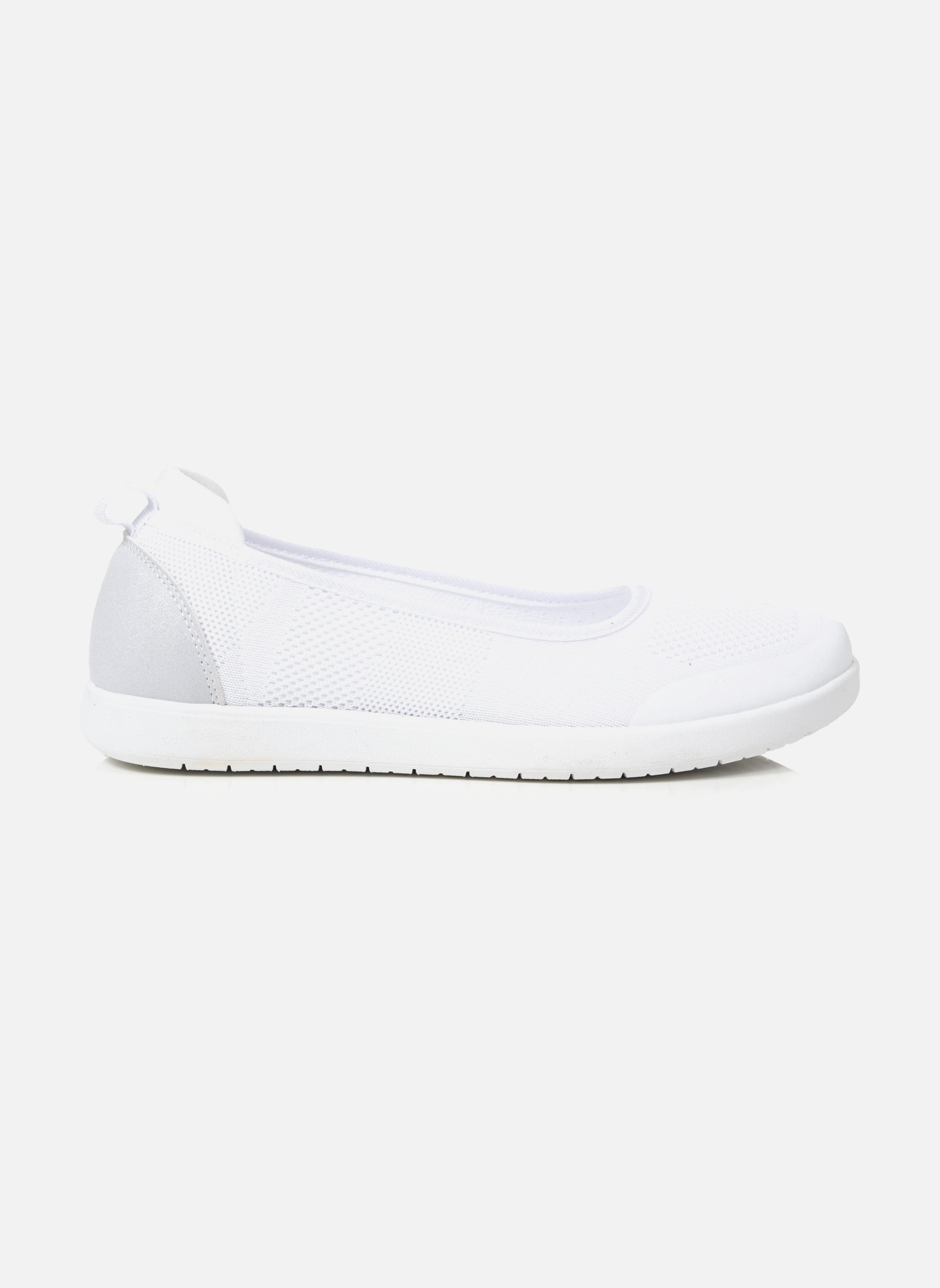 Ballerines classiques Ballerines Femme slip-on Lurex Noir femme blanc Isotoner Ballerines classiques Ballerines Femme slip-on Lurex Noir femme blanc Blanc
