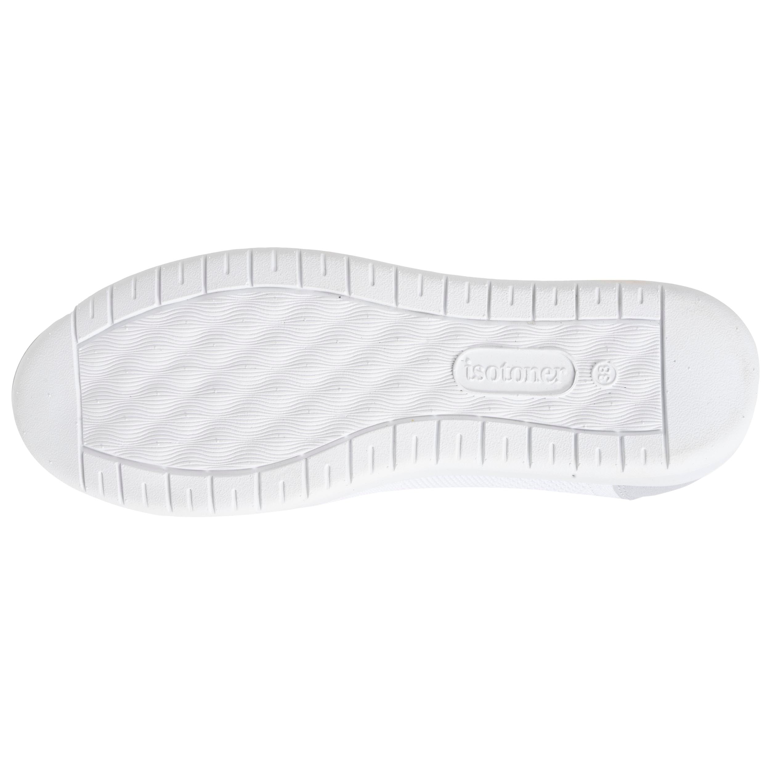 Ballerines classiques Ballerines Femme slip-on Lurex Noir femme blanc Isotoner Ballerines classiques Ballerines Femme slip-on Lurex Noir femme blanc Blanc
