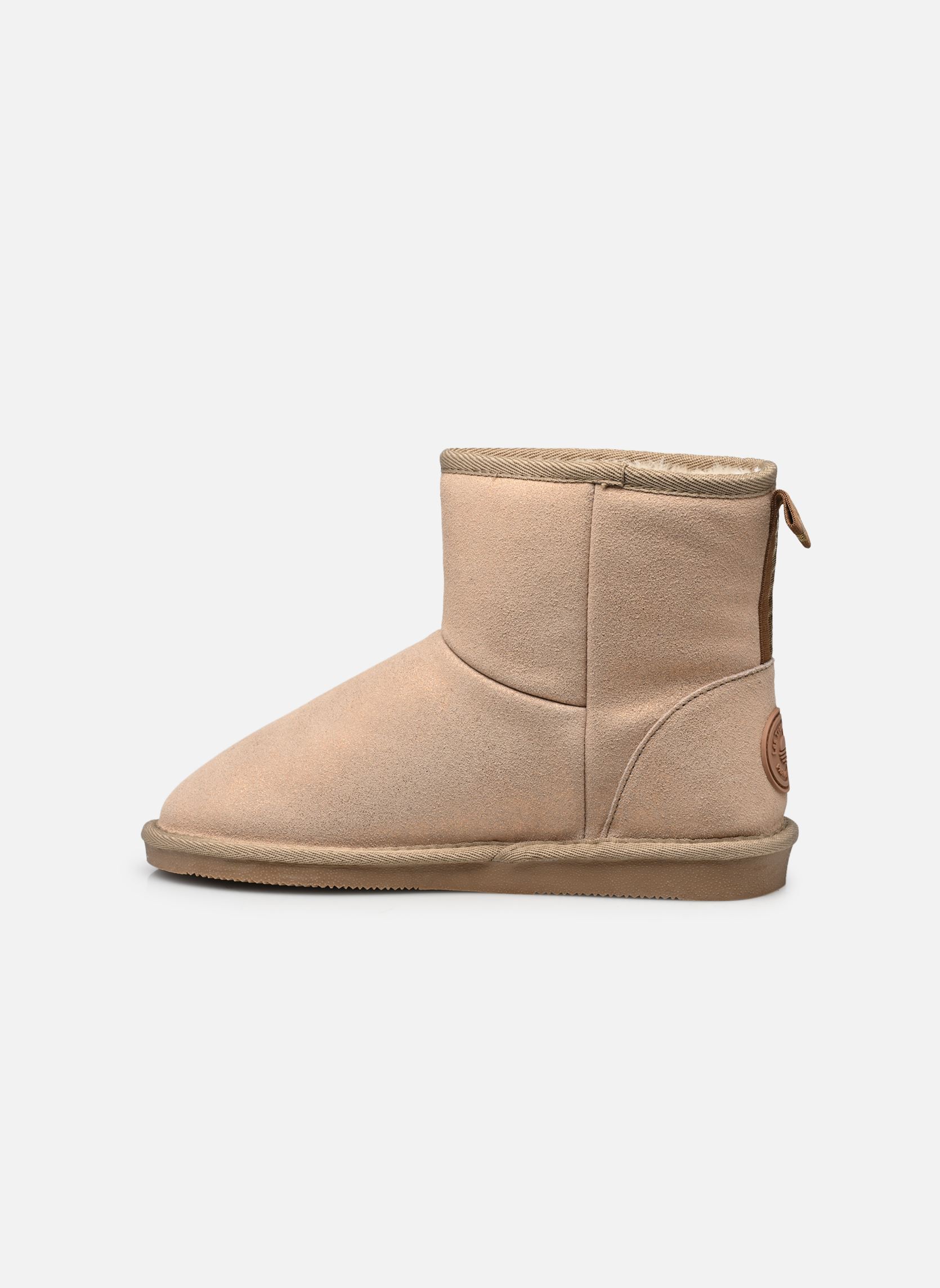 Bottines fourrées CHIMET femme beige Les Tropéziennes par M Belarbi Bottines fourrées CHIMET femme beige BEIGE IRISE