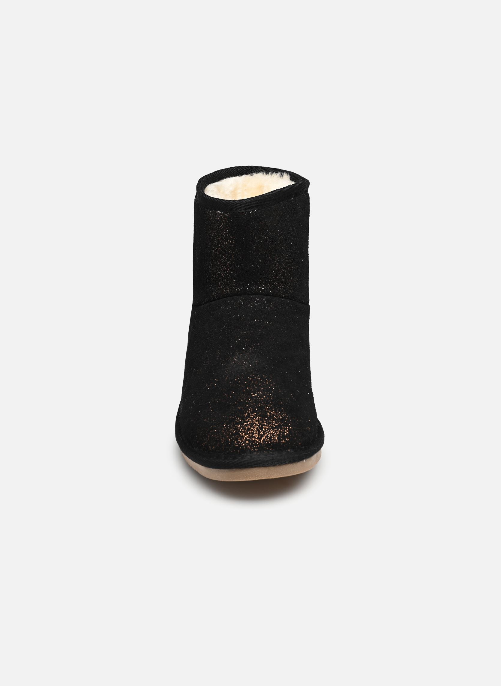 Gefütterte Stiefeletten CHIMET damen schwarz Les Tropéziennes par M Belarbi Gefütterte Stiefeletten CHIMET damen schwarz NOIR IRISE