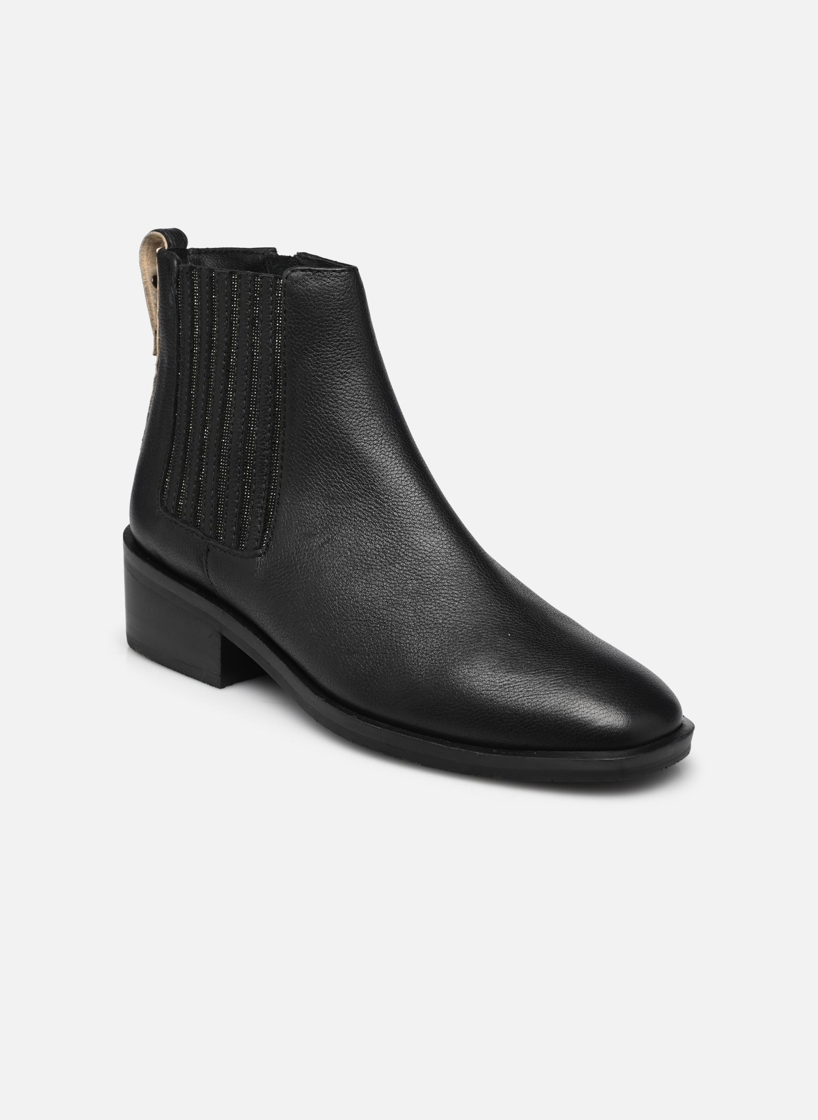 Enkellaarzen en boots LUDIVA dames zwart Les Tropéziennes par M Belarbi Enkellaarzen en boots LUDIVA dames zwart NOIR