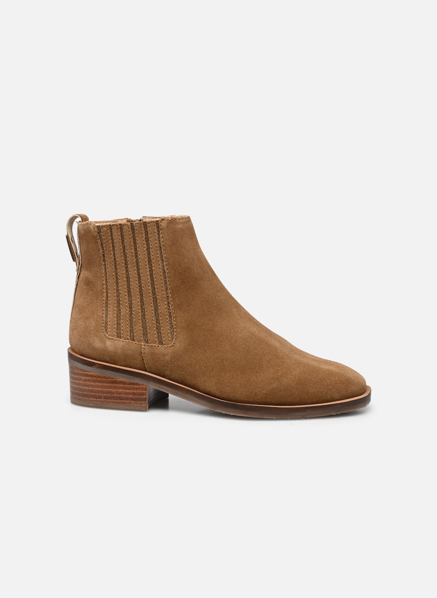 Enkellaarzen en boots LUDIVINE dames bruin Les Tropéziennes par M Belarbi Enkellaarzen en boots LUDIVINE dames bruin CAMEL