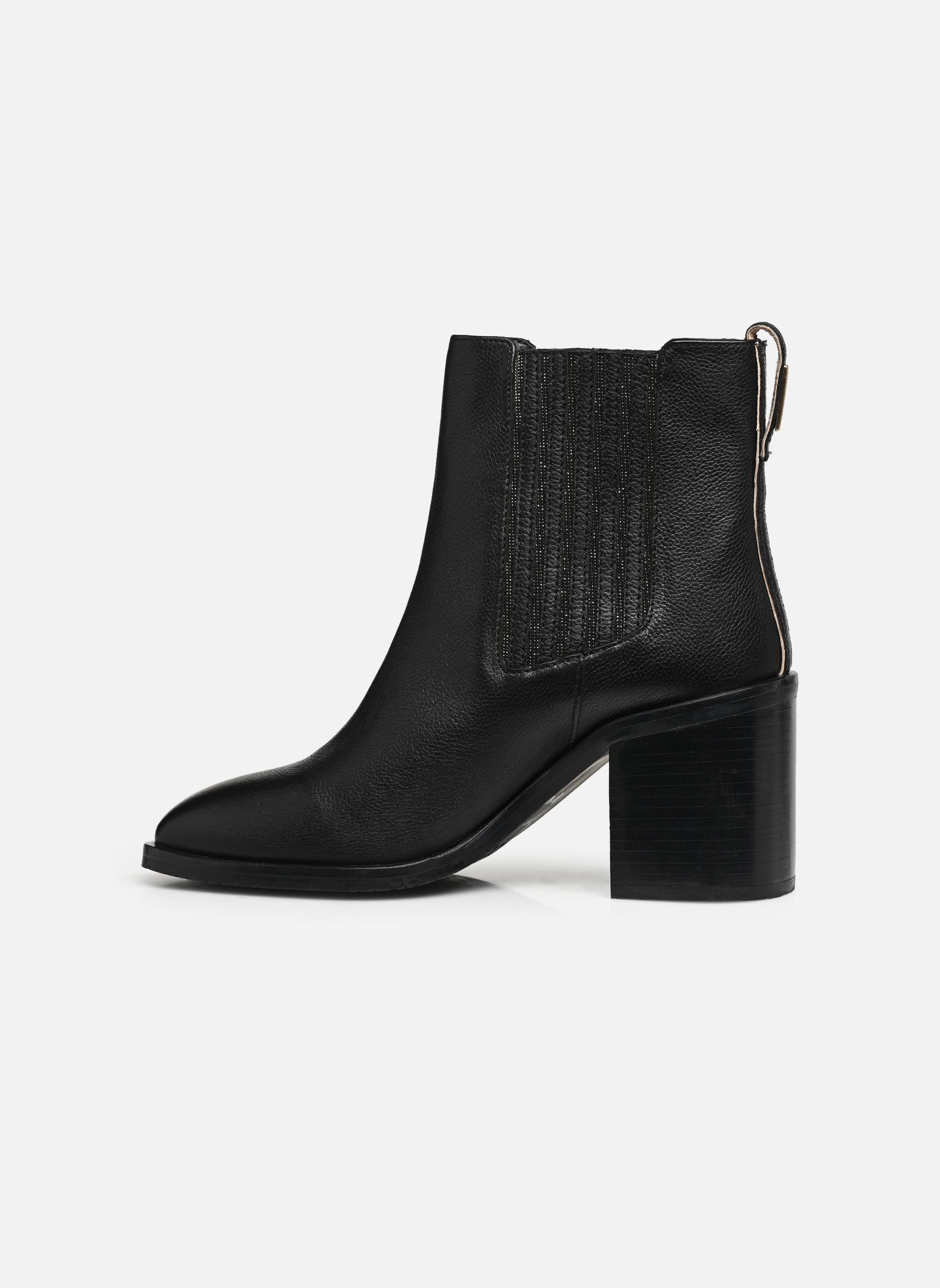 Niedrige Ankle Boots LUDY damen schwarz Les Tropéziennes par M Belarbi Niedrige Ankle Boots LUDY damen schwarz NOIR