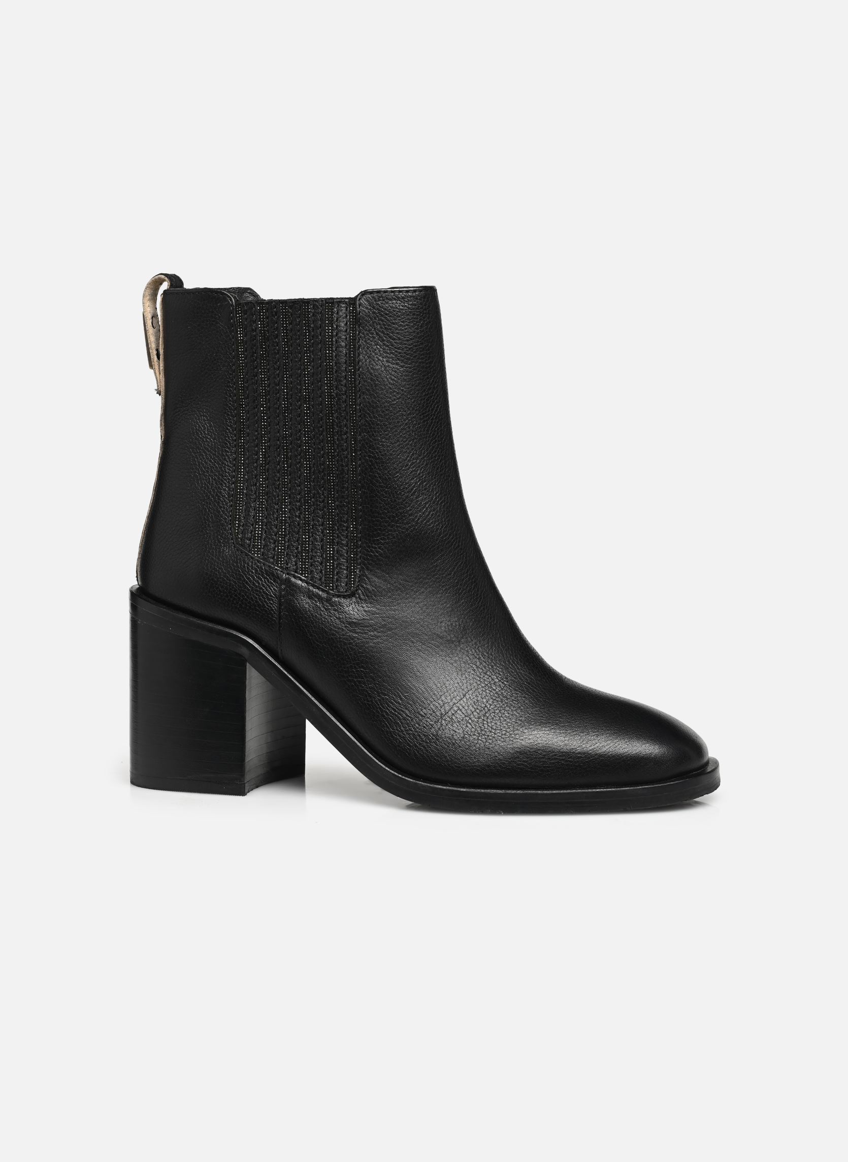 Niedrige Ankle Boots LUDY damen schwarz Les Tropéziennes par M Belarbi Niedrige Ankle Boots LUDY damen schwarz NOIR