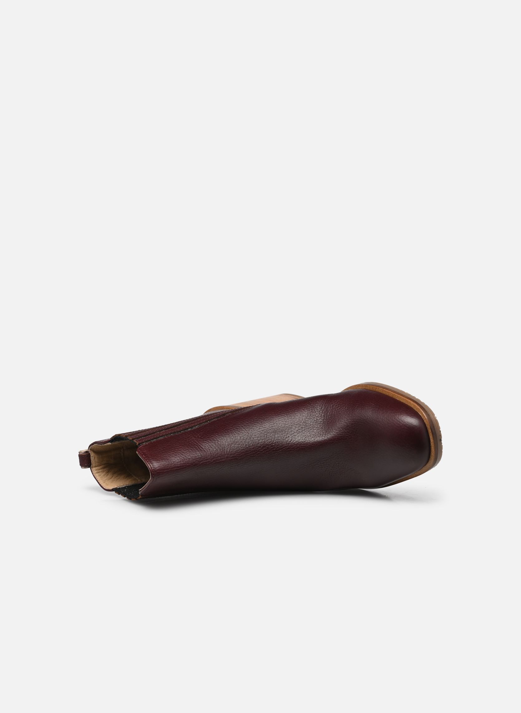 Niedrige Ankle Boots LUDY damen bordeaux Les Tropéziennes par M Belarbi Niedrige Ankle Boots LUDY damen bordeaux BORDEAUX