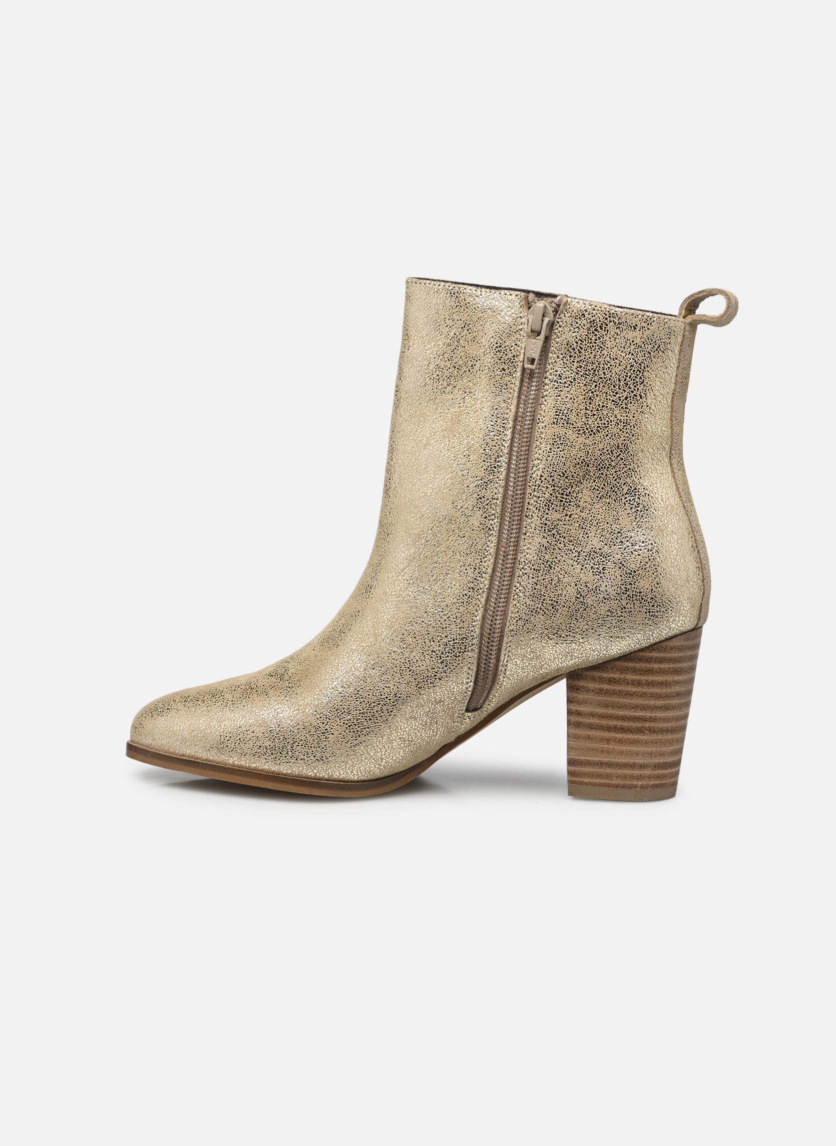 Niedrige Ankle Boots MELYNE damen gold und bronze Les Tropéziennes par M Belarbi Niedrige Ankle Boots MELYNE damen gold und bronze Or