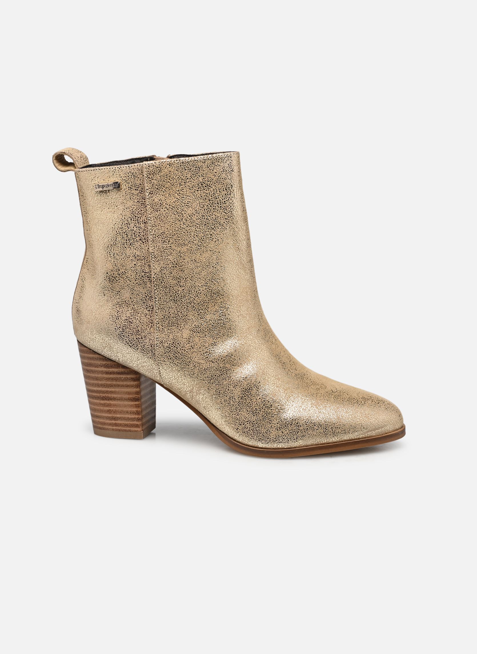 Niedrige Ankle Boots MELYNE damen gold und bronze Les Tropéziennes par M Belarbi Niedrige Ankle Boots MELYNE damen gold und bronze Or