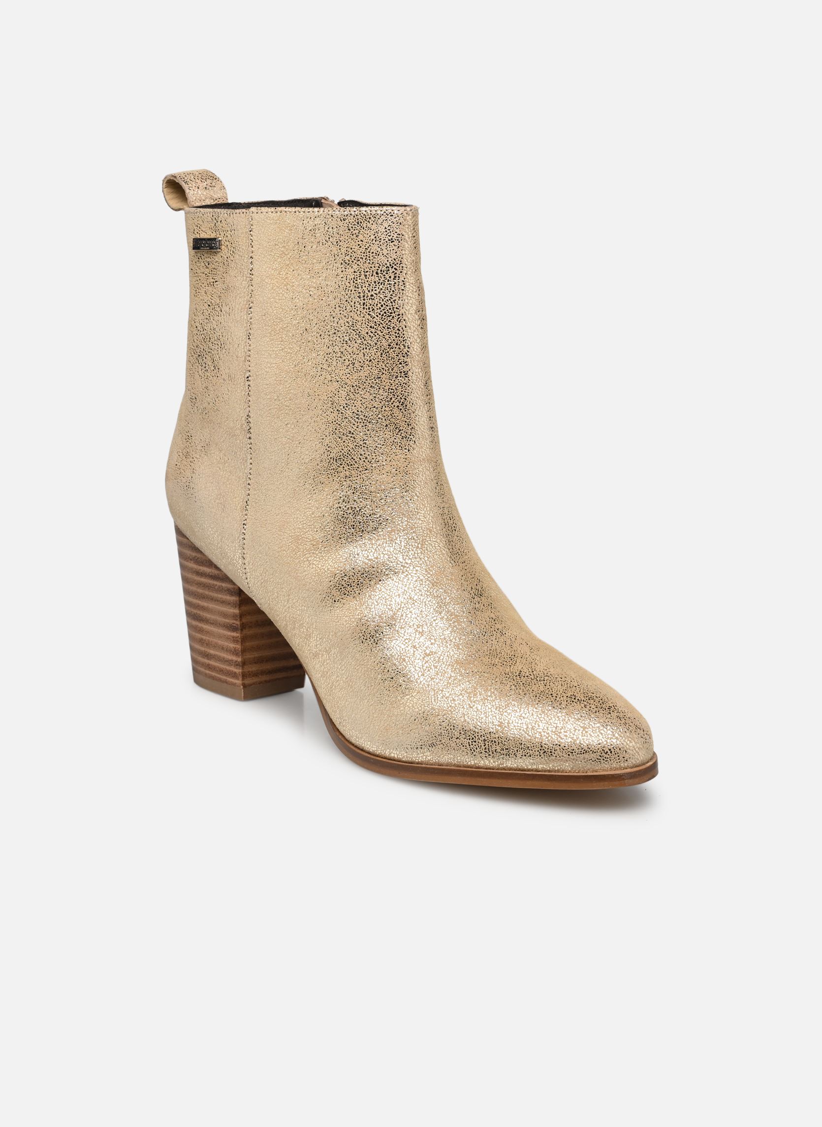 Niedrige Ankle Boots MELYNE damen gold und bronze Les Tropéziennes par M Belarbi Niedrige Ankle Boots MELYNE damen gold und bronze Or