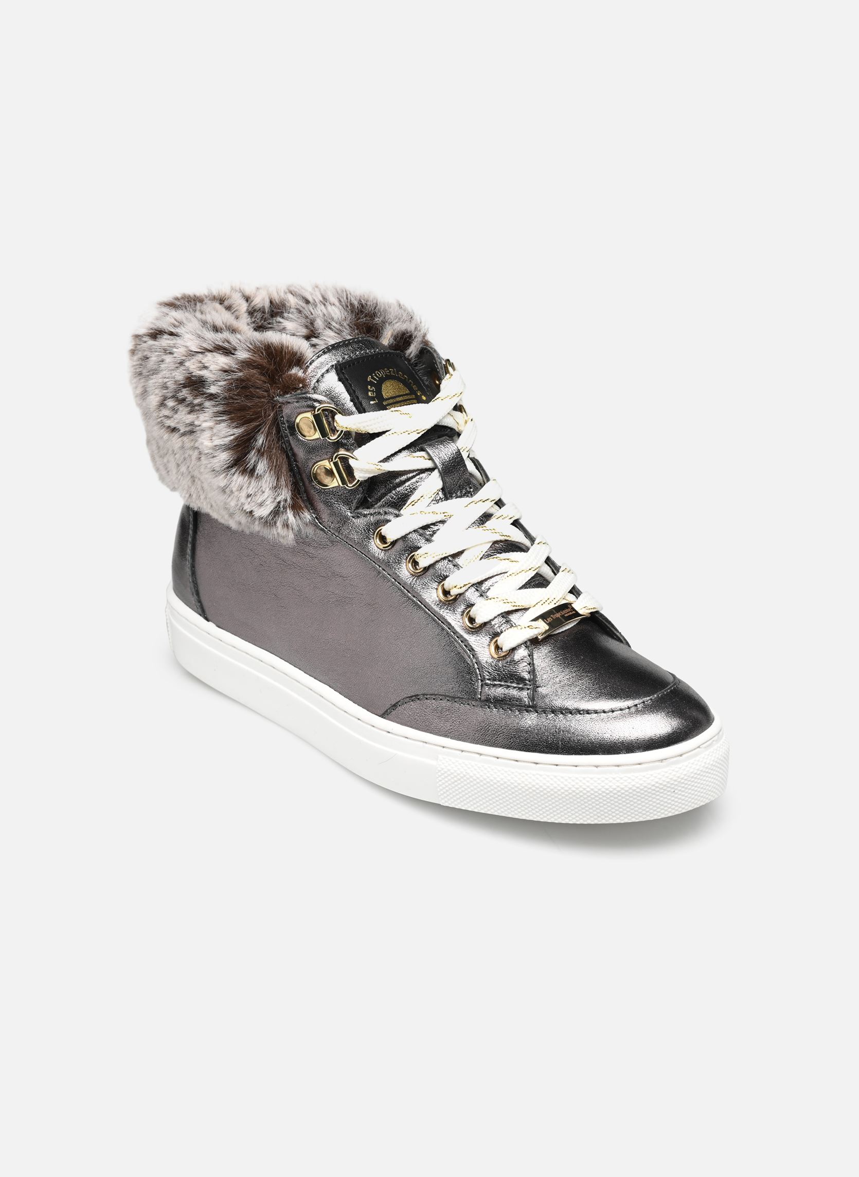 Knöchelhohe Sneaker ROADSTER damen silber Les Tropéziennes par M Belarbi Knöchelhohe Sneaker ROADSTER damen silber ARGENT FONCE