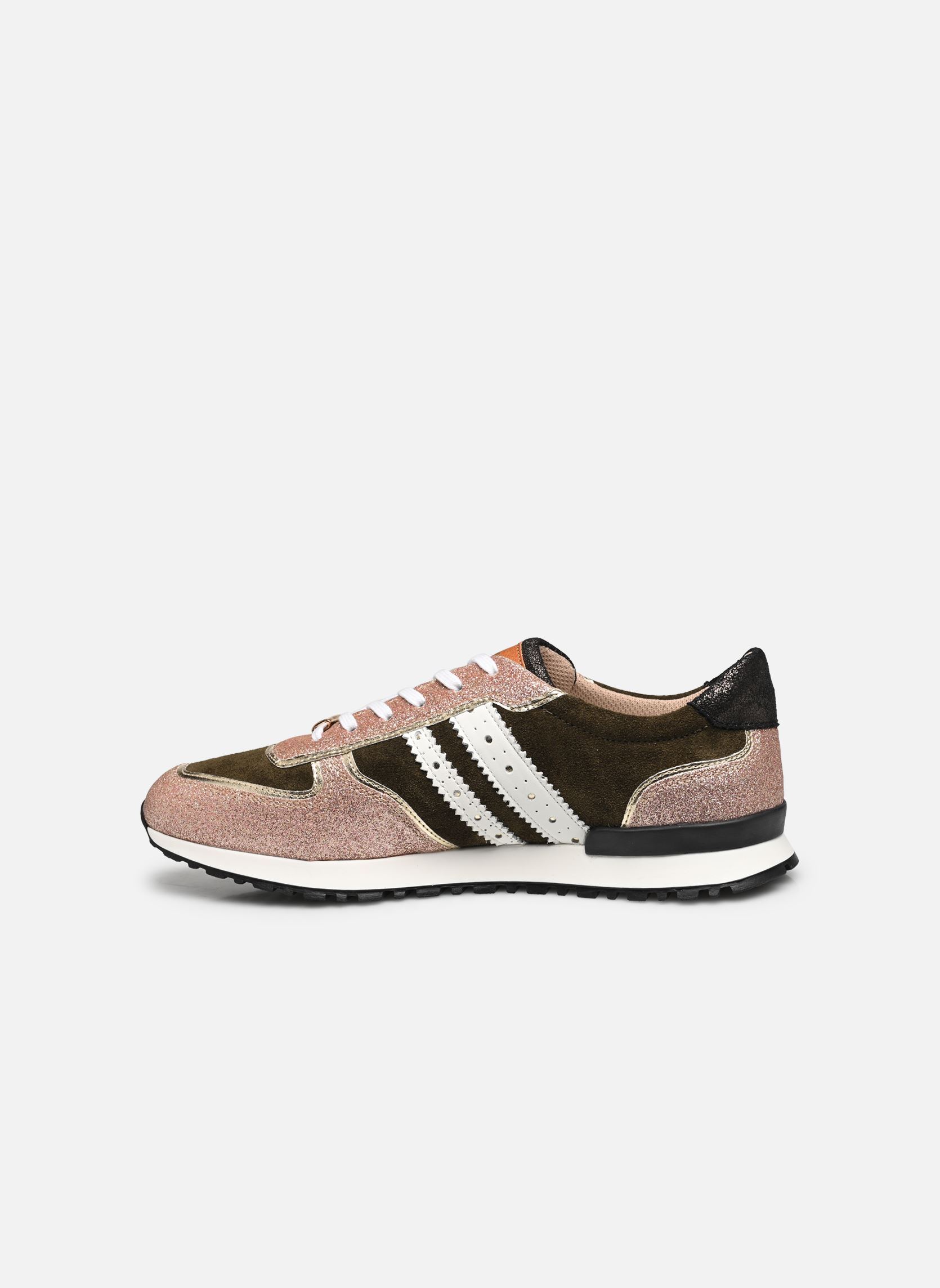 Baskets SOONRISE femme vert Les Tropéziennes par M Belarbi Baskets SOONRISE femme vert KAKI ROSE