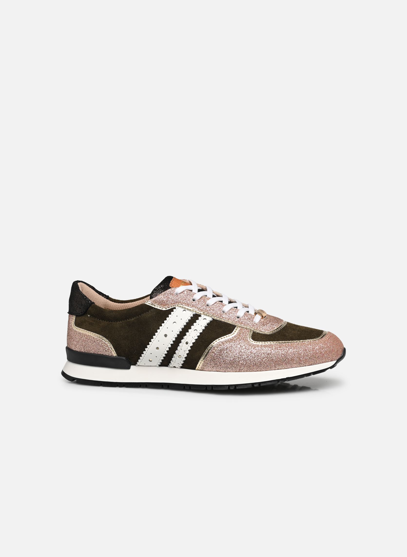 Baskets SOONRISE femme vert Les Tropéziennes par M Belarbi Baskets SOONRISE femme vert KAKI ROSE