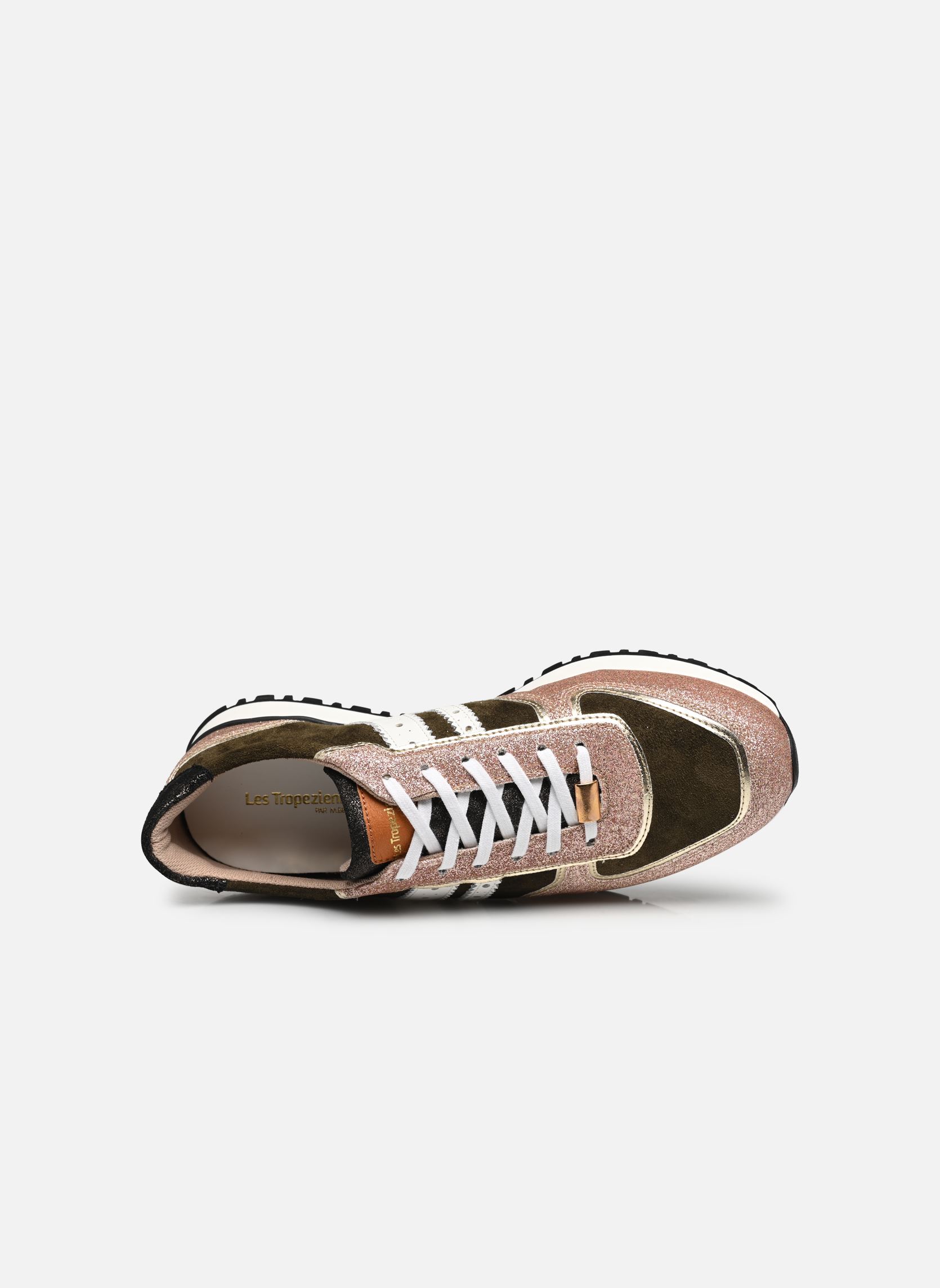 Baskets SOONRISE femme vert Les Tropéziennes par M Belarbi Baskets SOONRISE femme vert KAKI ROSE