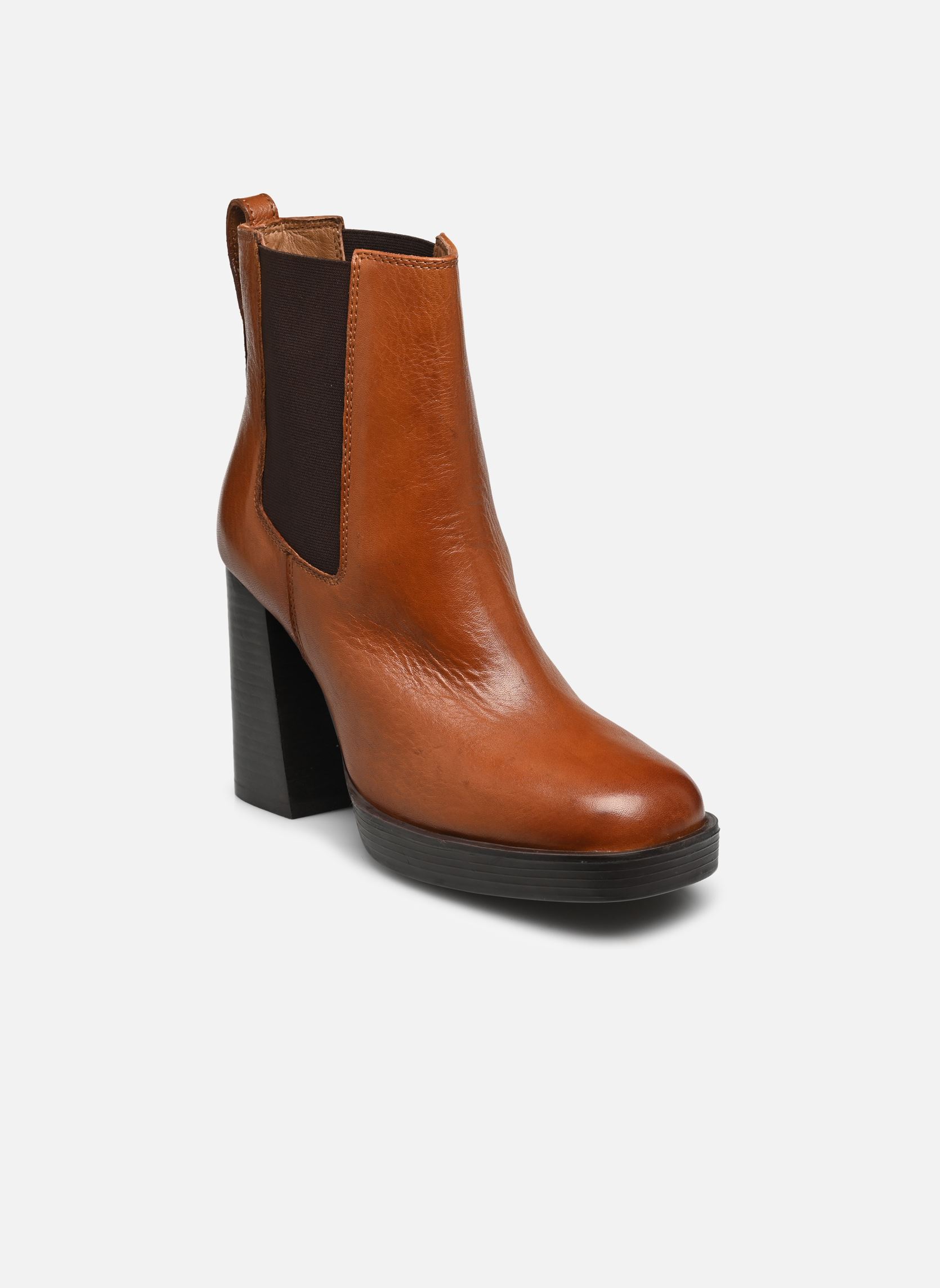 Enkellaarzen en boots VANILLA dames bruin Les Tropéziennes par M Belarbi Enkellaarzen en boots VANILLA dames bruin CAMEL