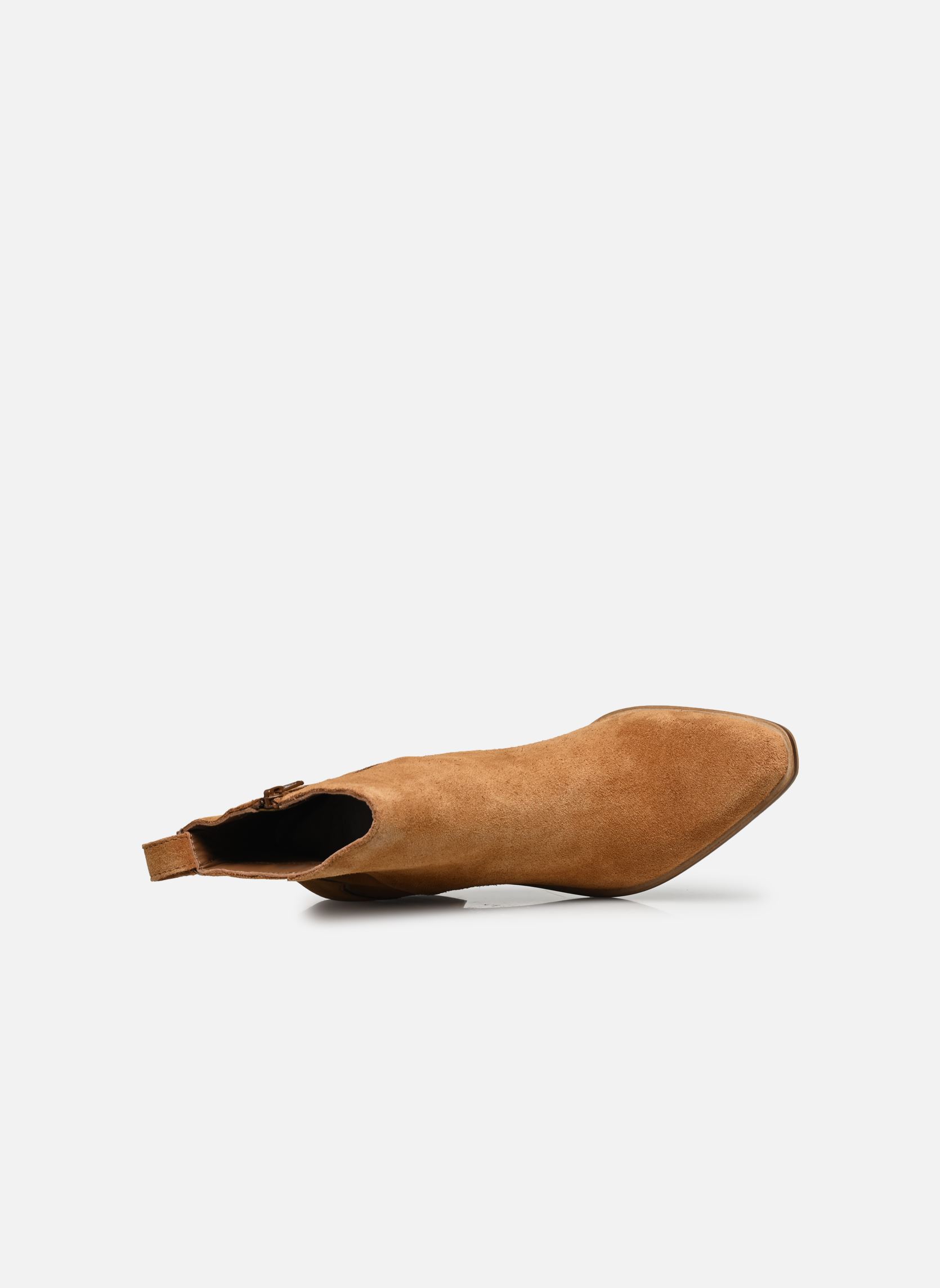 Bottines et boots VICKY femme marron Les Tropéziennes par M Belarbi Bottines et boots VICKY femme marron CAMEL