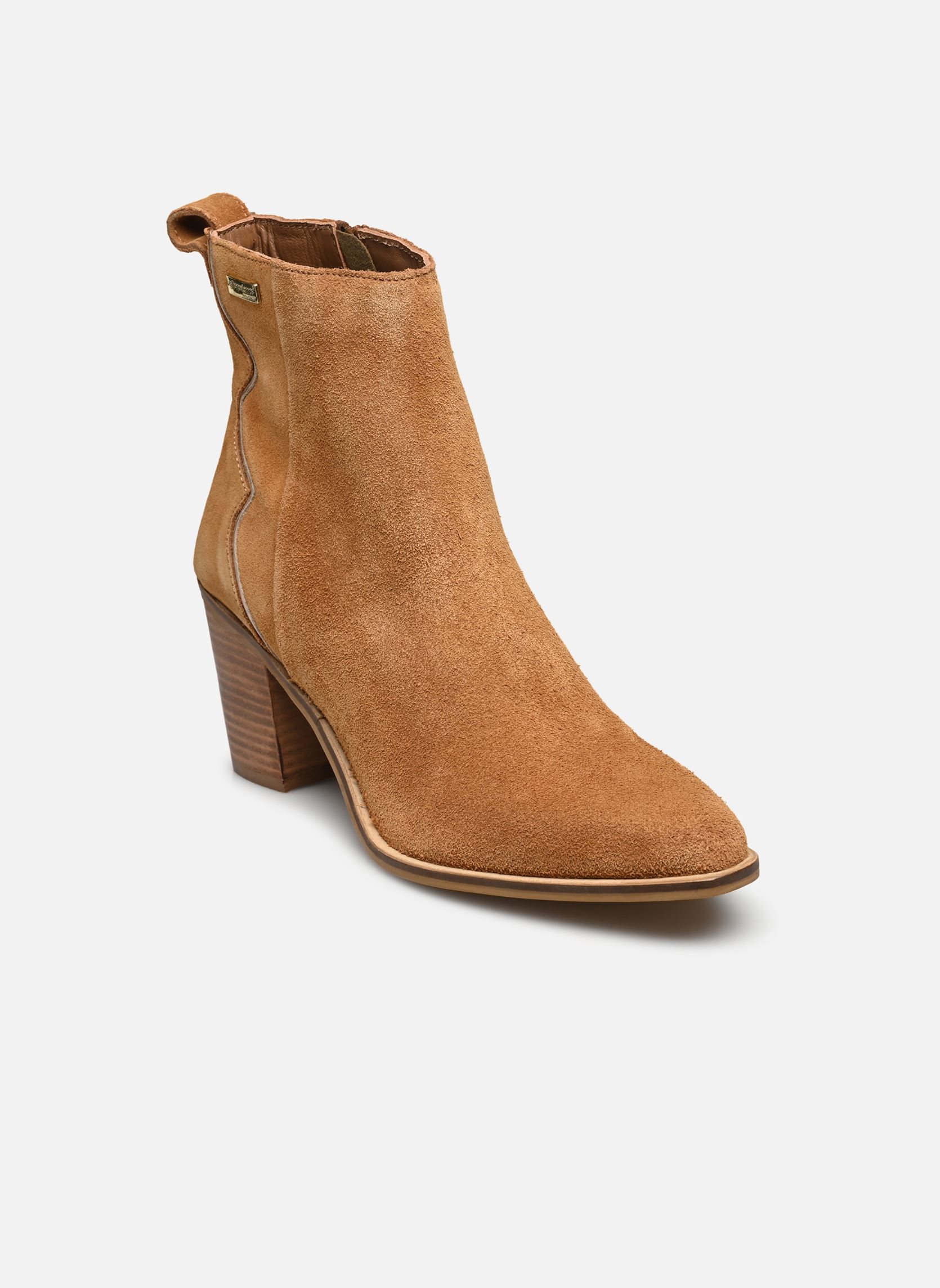Bottines et boots VICKY femme marron Les Tropéziennes par M Belarbi Bottines et boots VICKY femme marron CAMEL