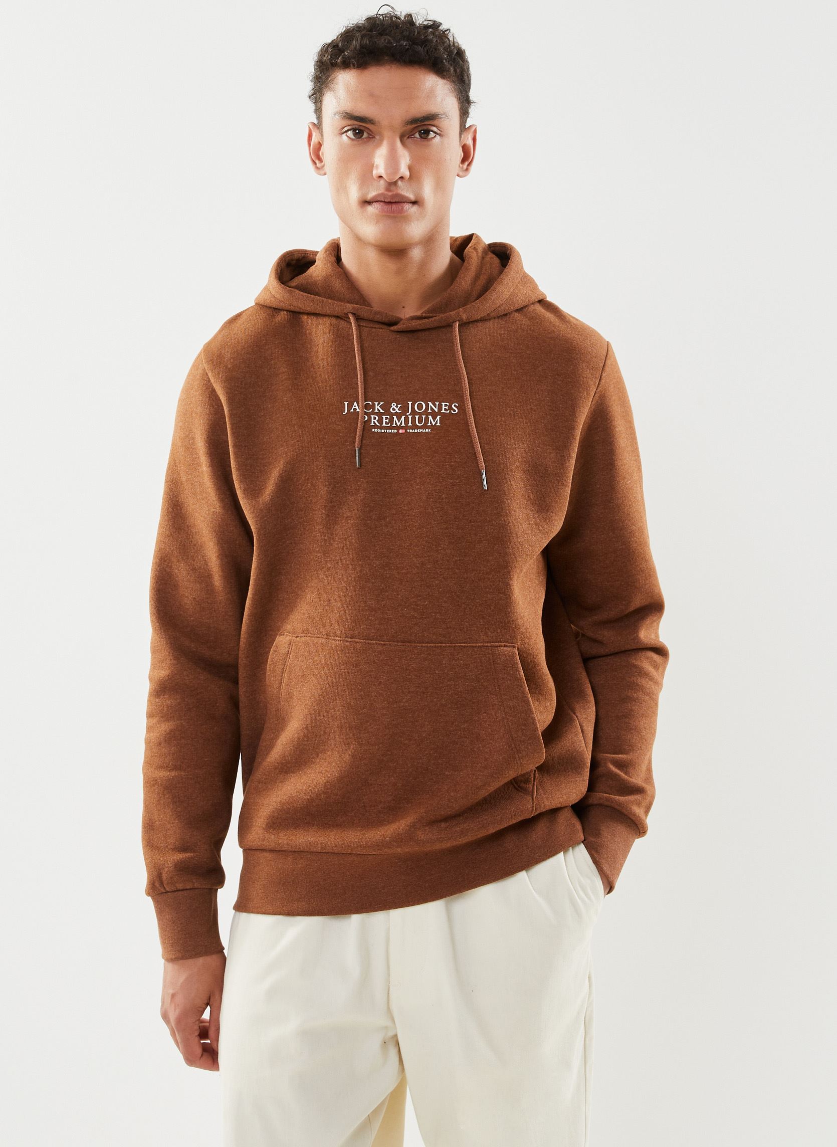 Felpa da Uomo con Cappuccio Noos, Colore Oro, Taglia M