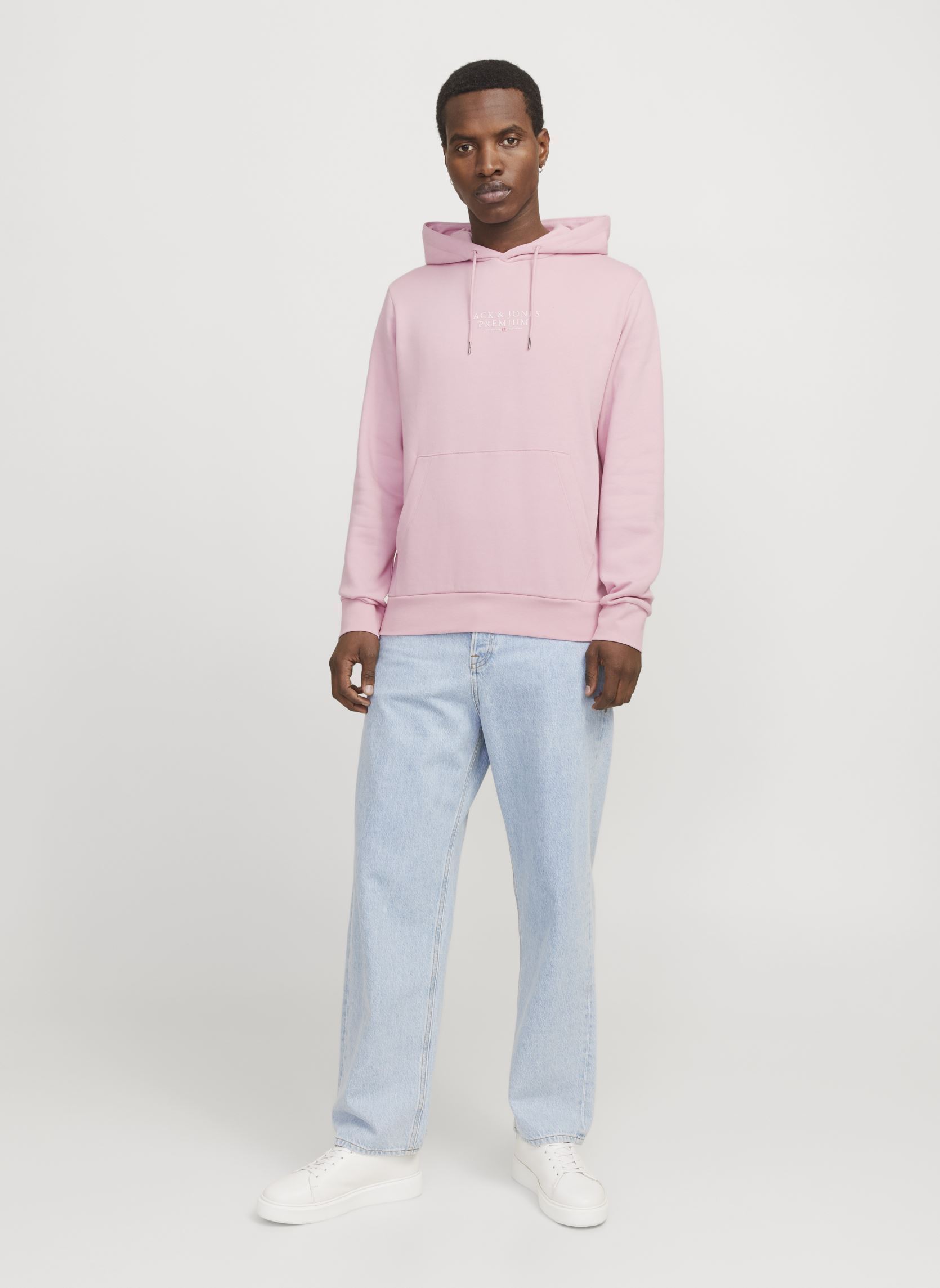 Felpe con cappuccio JPRBLUARCHIE SWEAT HOOD NOOS uomo rosa Jack & Jones Felpe con cappuccio JPRBLUARCHIE SWEAT HOOD NOOS uomo rosa PINK NECTAR