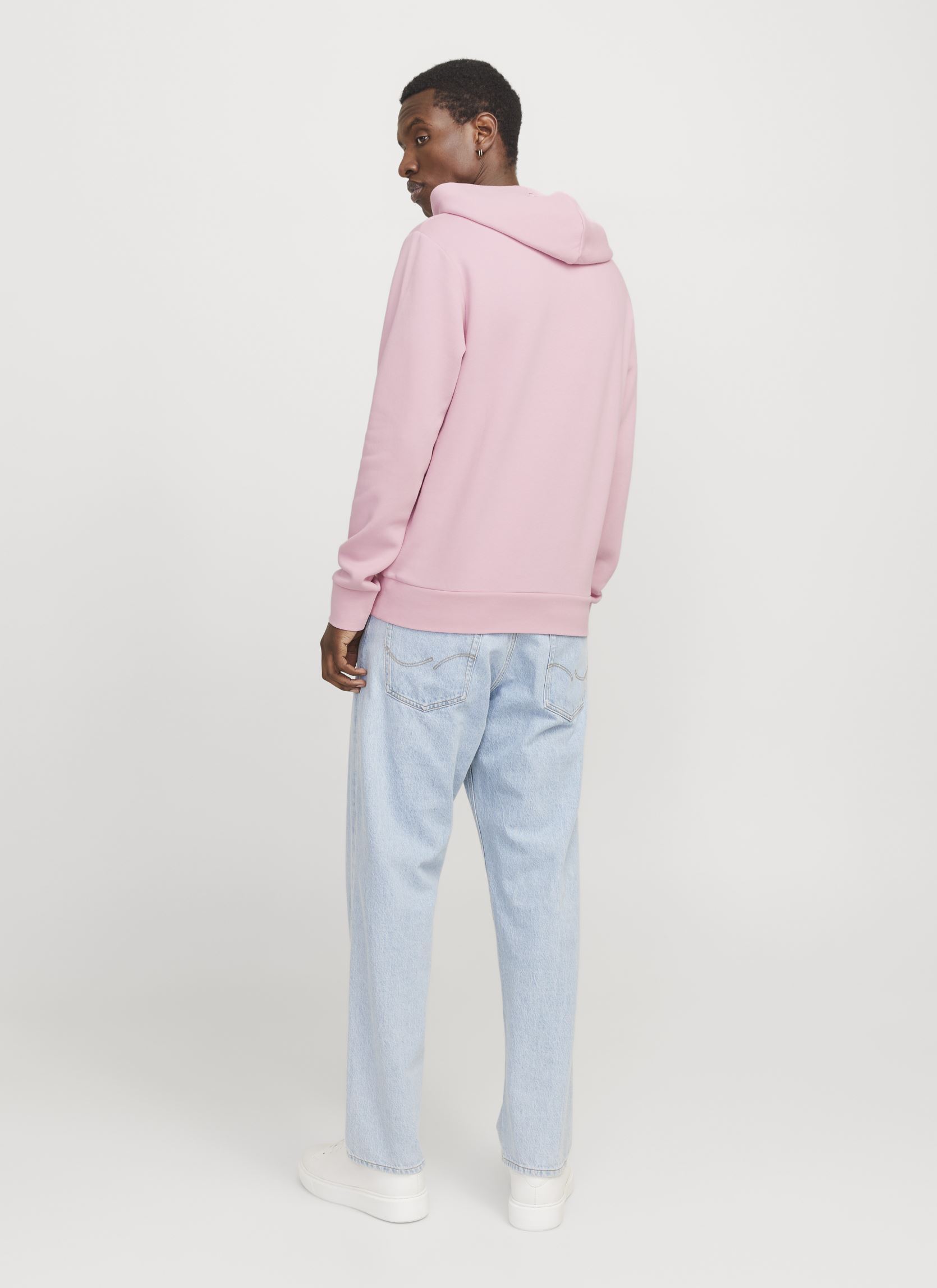 Felpe con cappuccio JPRBLUARCHIE SWEAT HOOD NOOS uomo rosa Jack & Jones Felpe con cappuccio JPRBLUARCHIE SWEAT HOOD NOOS uomo rosa PINK NECTAR