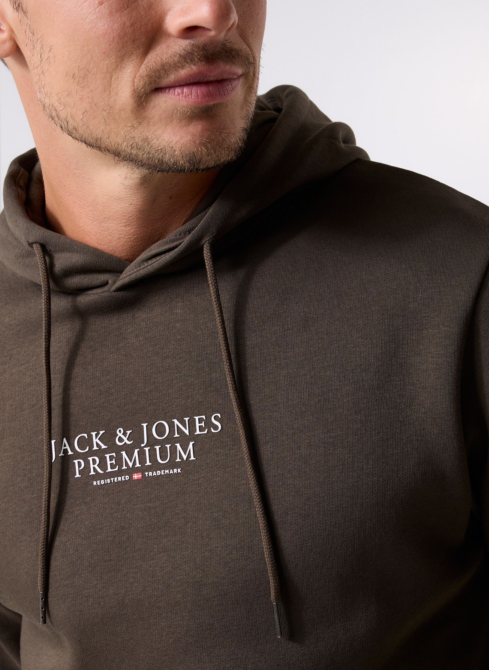Sweats à capuche JPRBLUARCHIE SWEAT HOOD NOOS homme vert Jack & Jones Sweats à capuche JPRBLUARCHIE SWEAT HOOD NOOS homme vert BLACK OLIVE