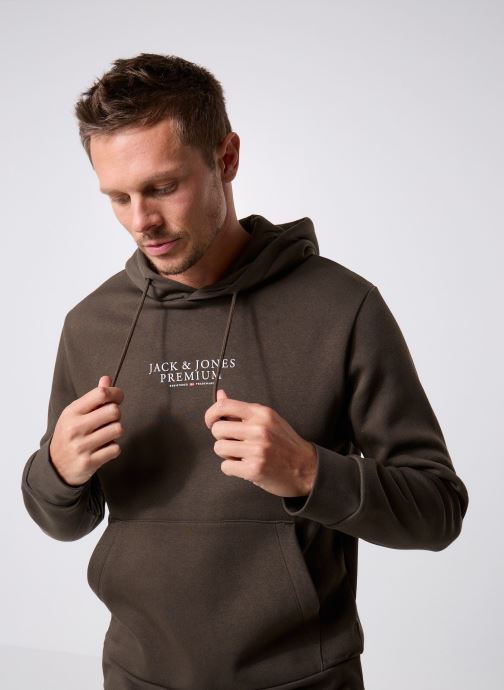 Jack & Jones Sweats à capuche JPRBLUARCHIE SWEAT HOOD NOOS homme vert