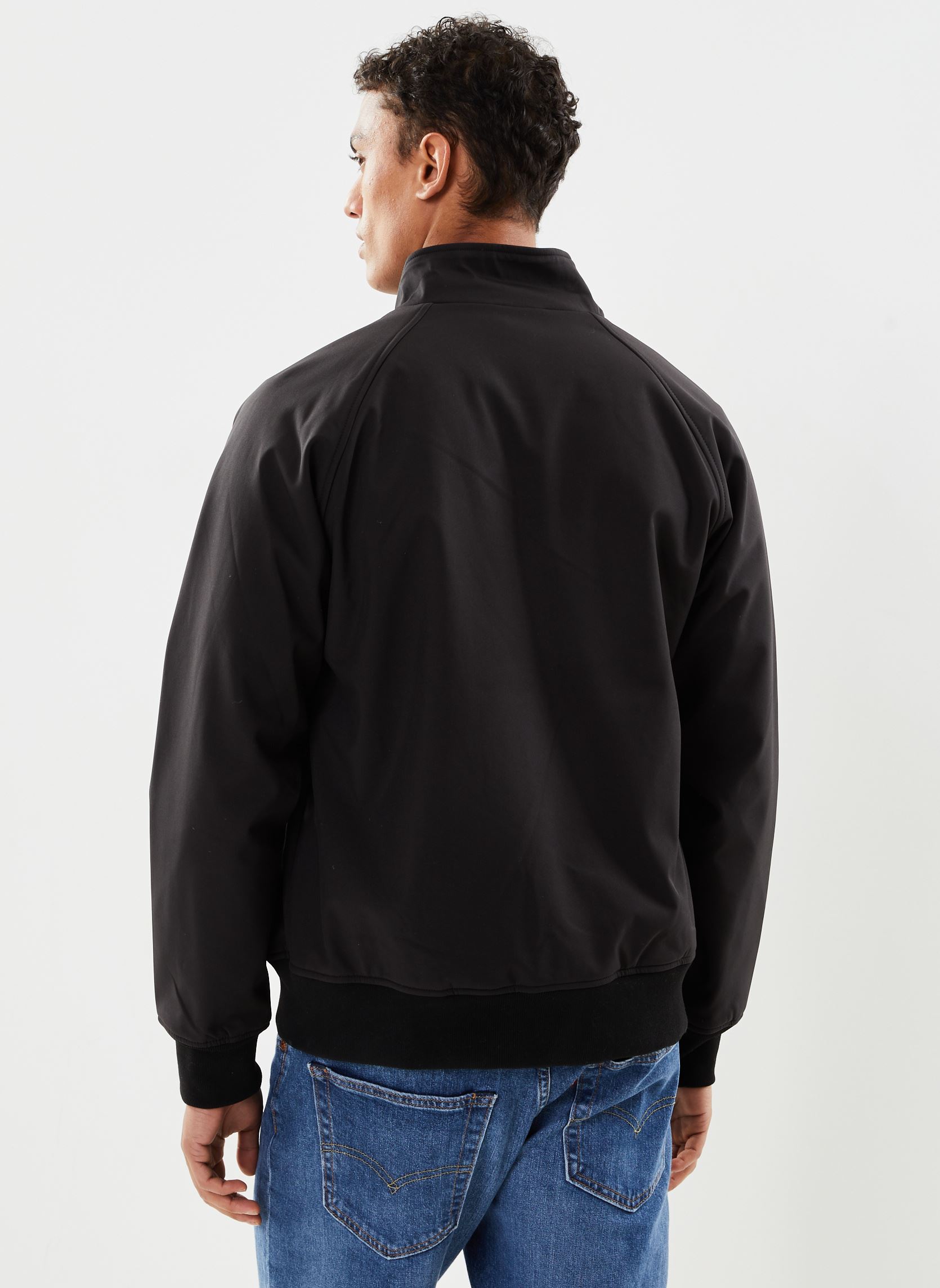 Blousons Softshell Harrington Jacket homme noir Lyle & Scott Blousons Softshell Harrington Jacket homme noir JET BLACK