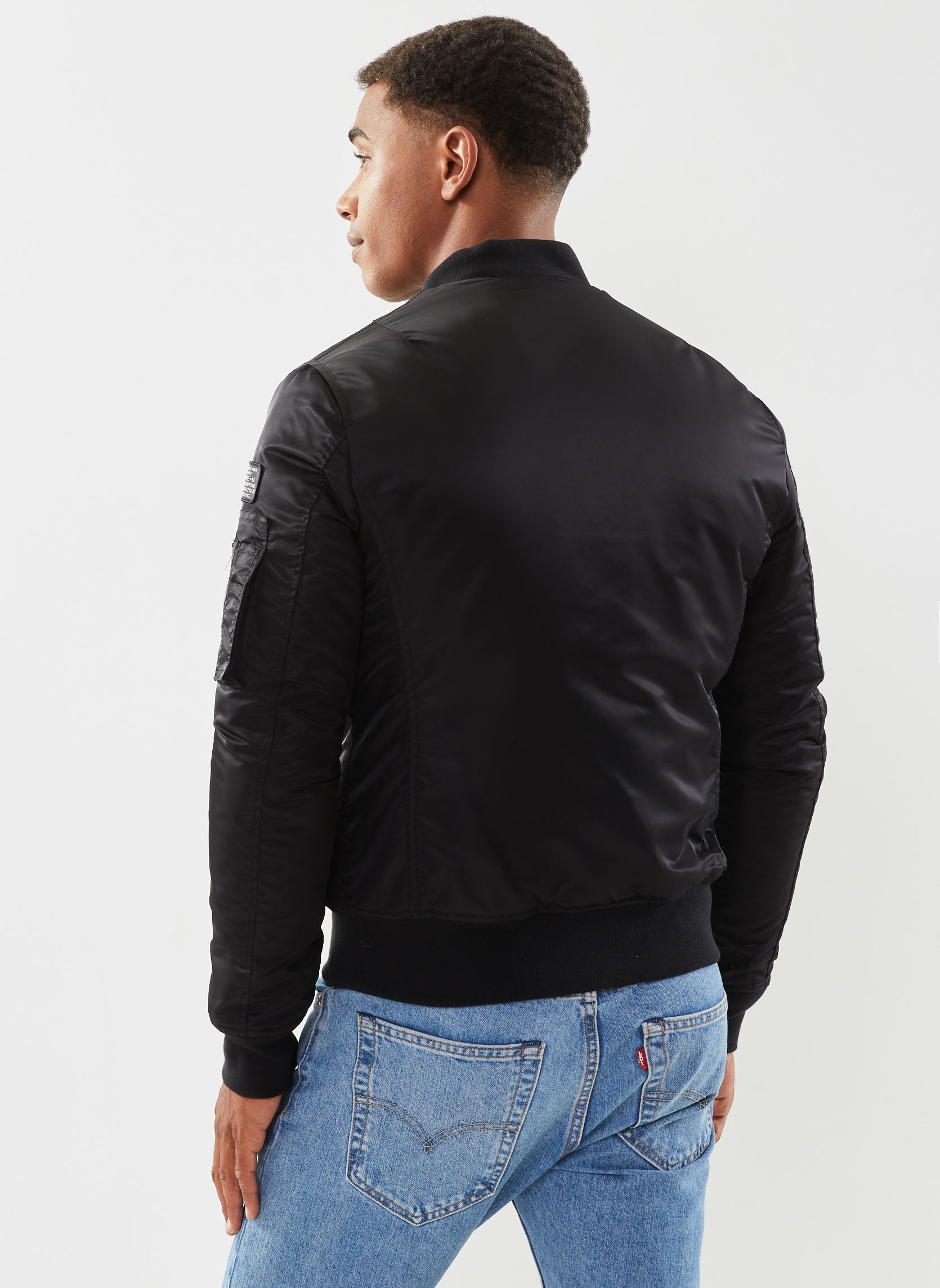 Blousons Bomber Schott-AIRFORCERS homme noir Schott Blousons Bomber Schott-AIRFORCERS homme noir Black