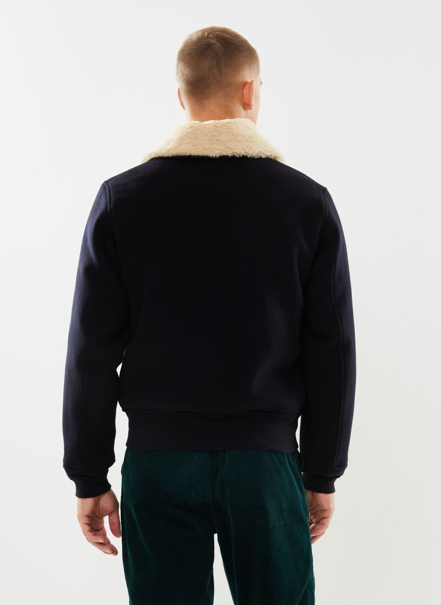 Manteaux classiques Blouson AIRGUARD homme bleu Schott Manteaux classiques Blouson AIRGUARD homme bleu NAVY